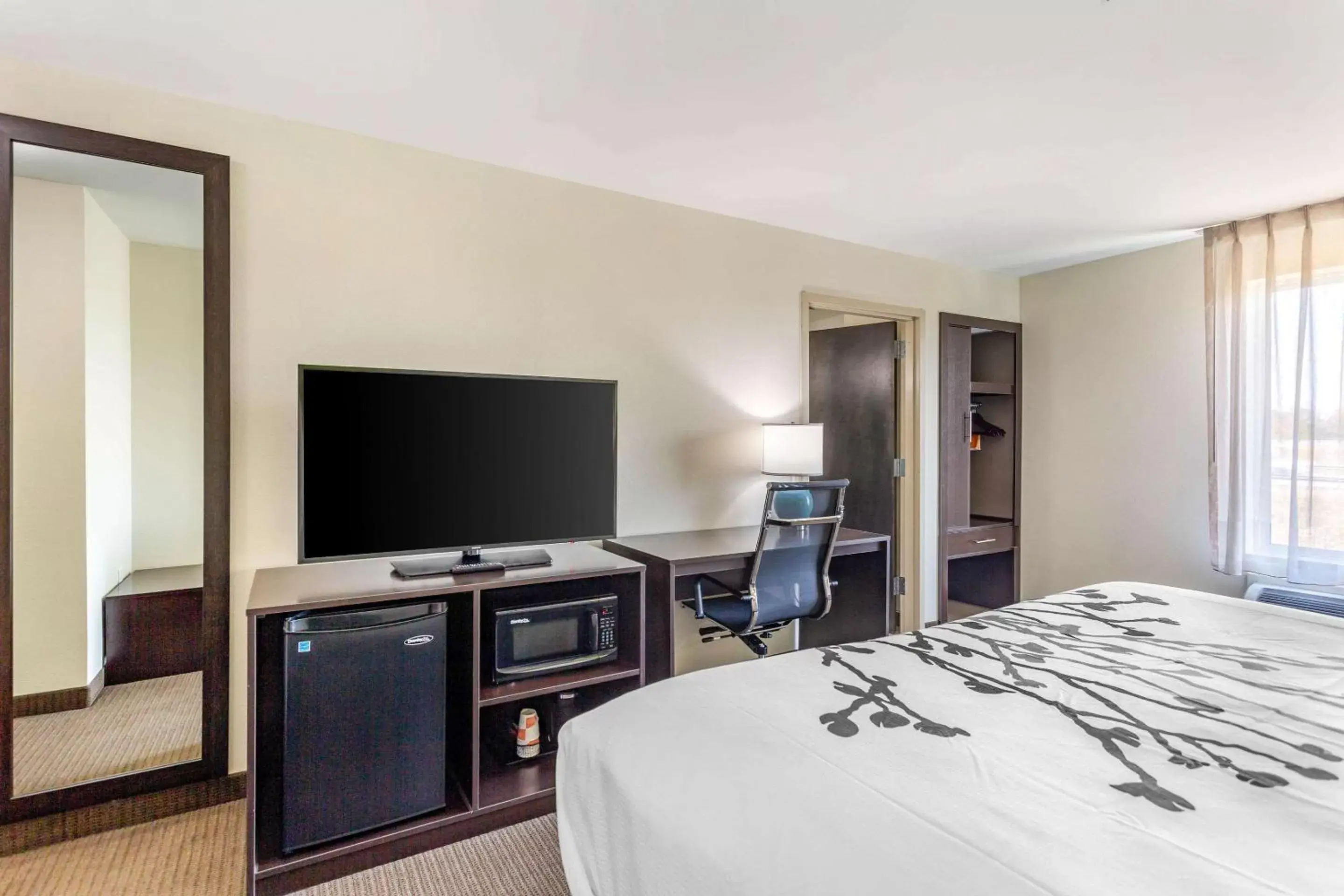 Photo of the whole room, TV/Entertainment Center in Sleep Inn & Suites Gallatin - Nashville Metro