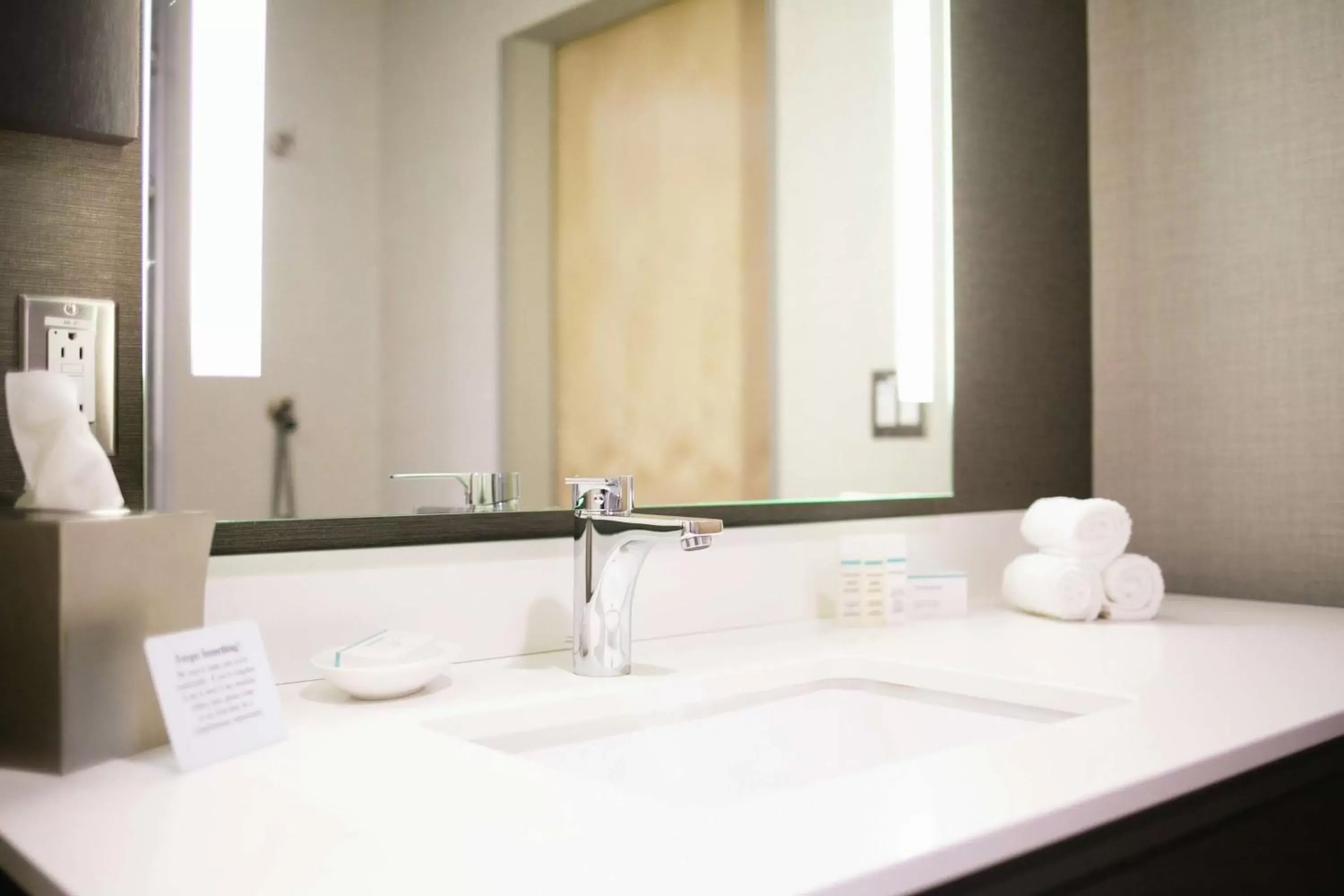 Bathroom in Hilton Garden Inn Fredericton