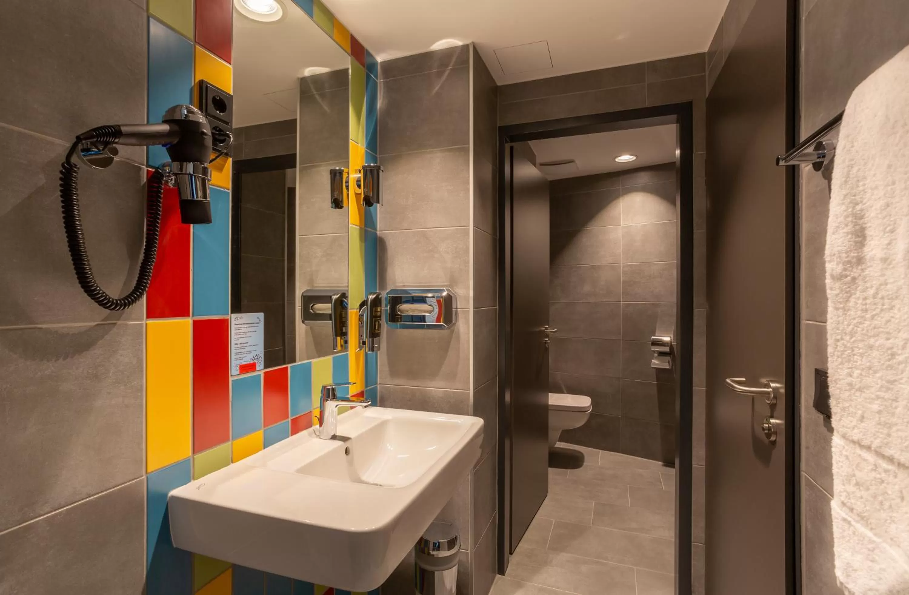 Bathroom in MEININGER Budapest Great Market Hall