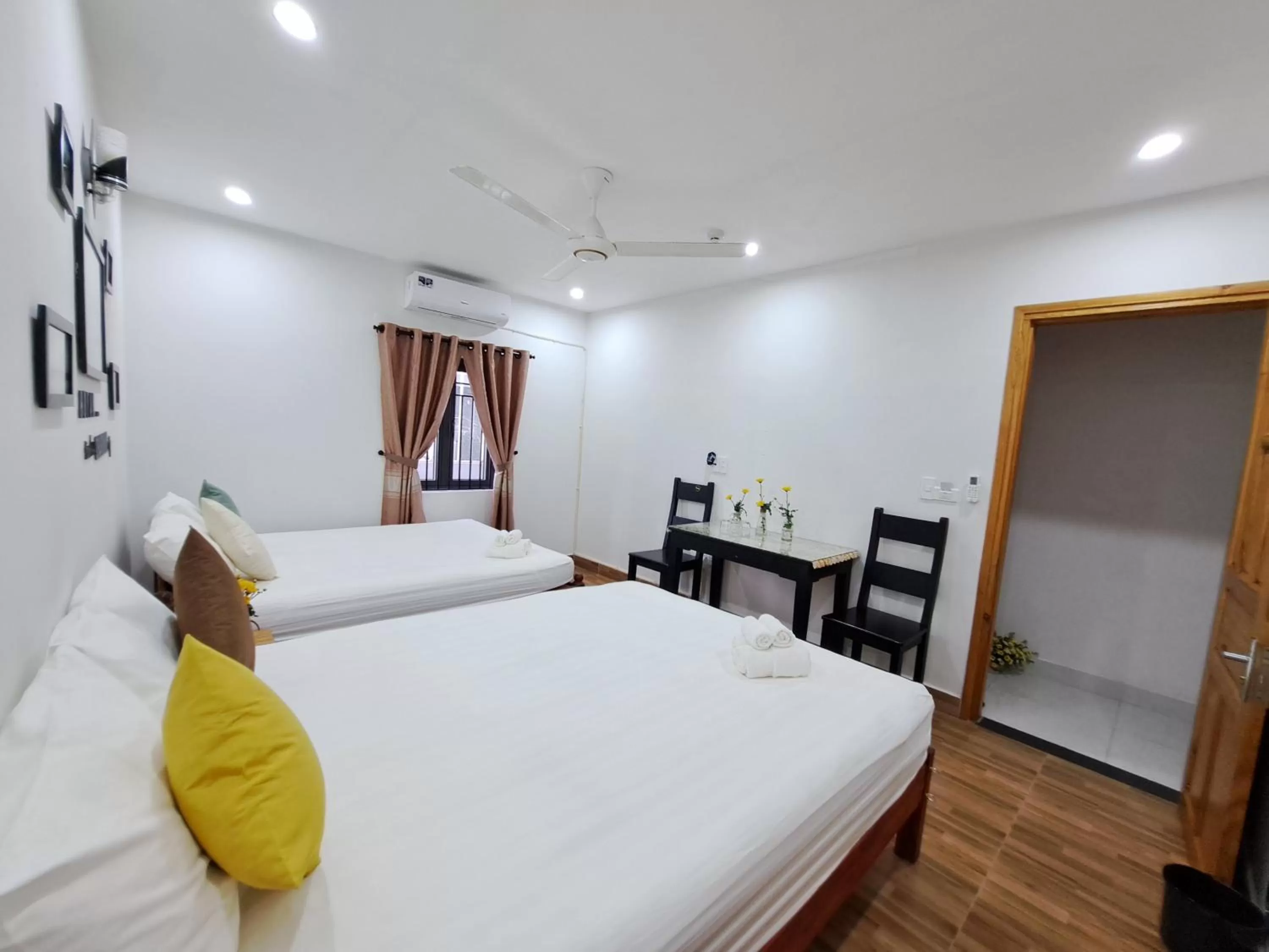 Bed in GREEN TOWN hotel HỘI AN