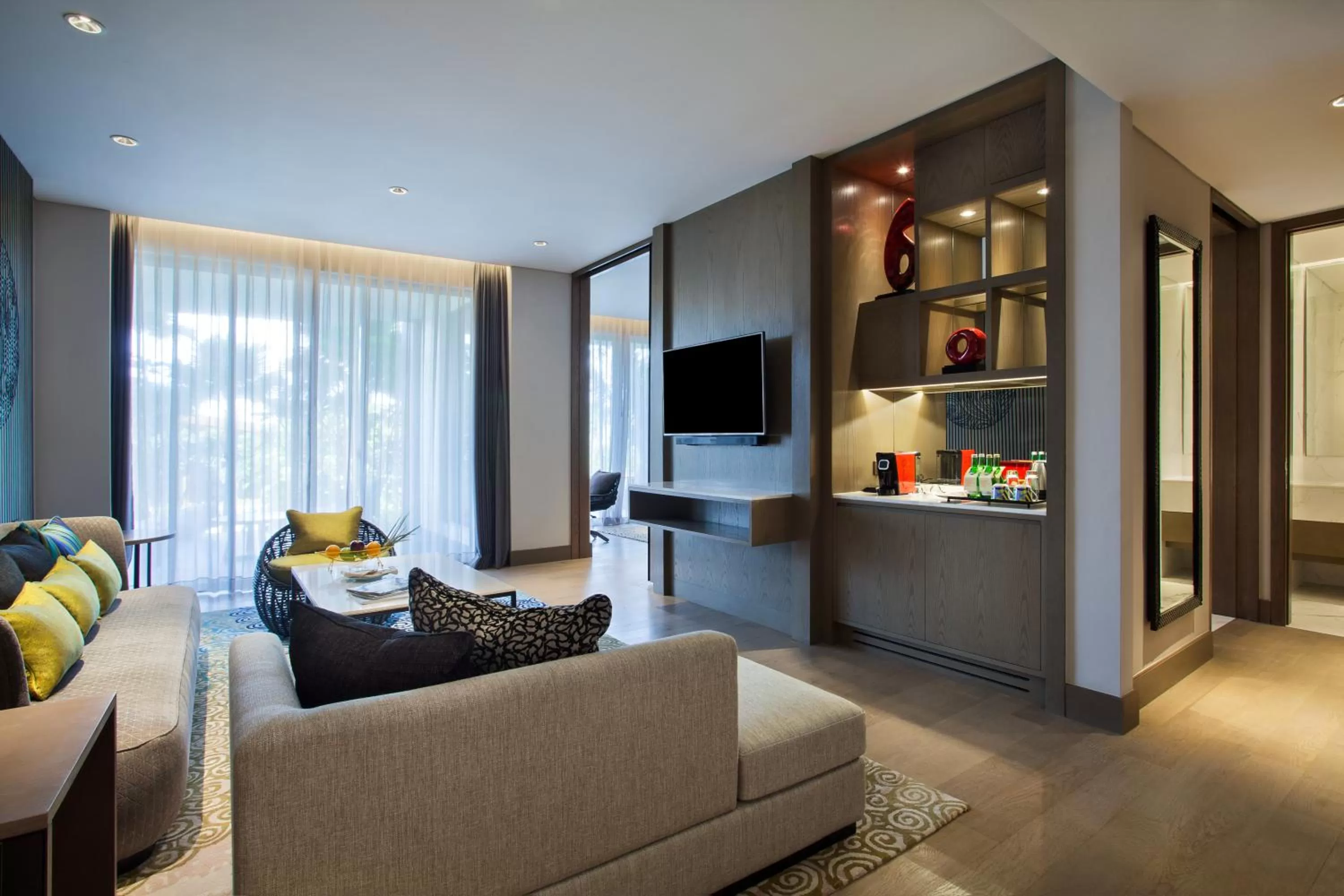 Living room in Pullman Ciawi Vimala Hills Resort