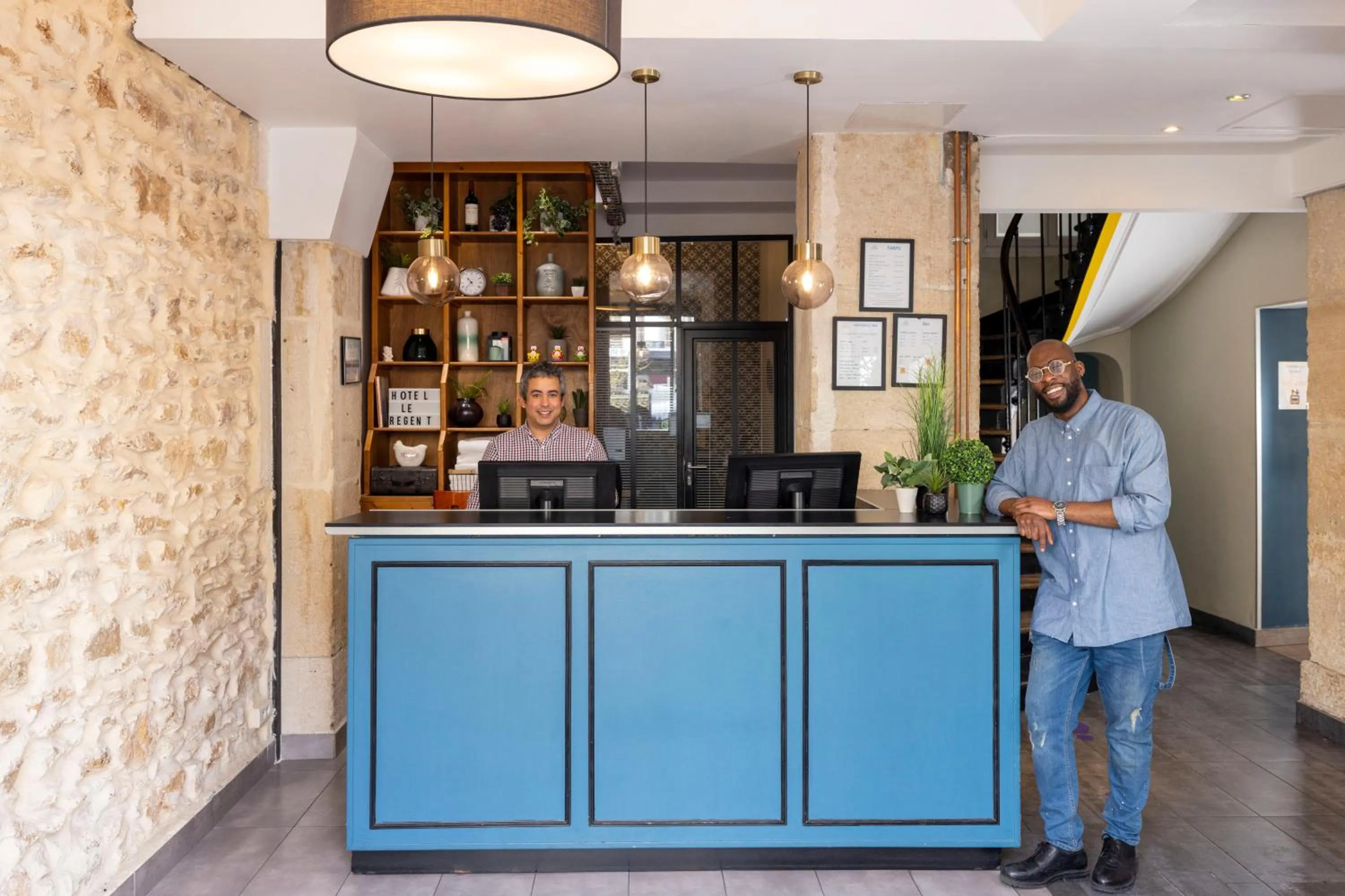 Staff in Le Regent Montmartre by Hiphophostels