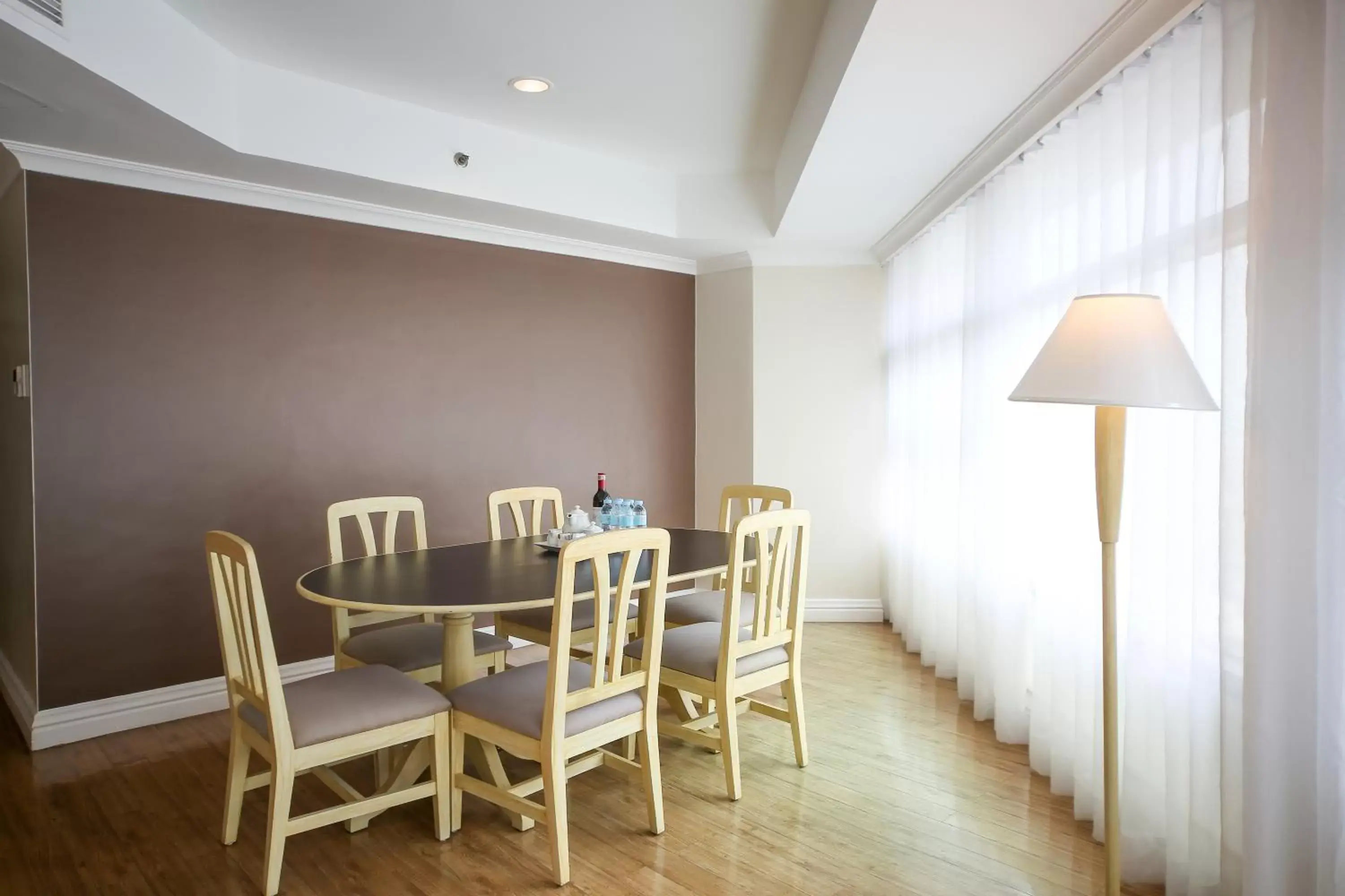 Dining Area in Infinity Tower Suites