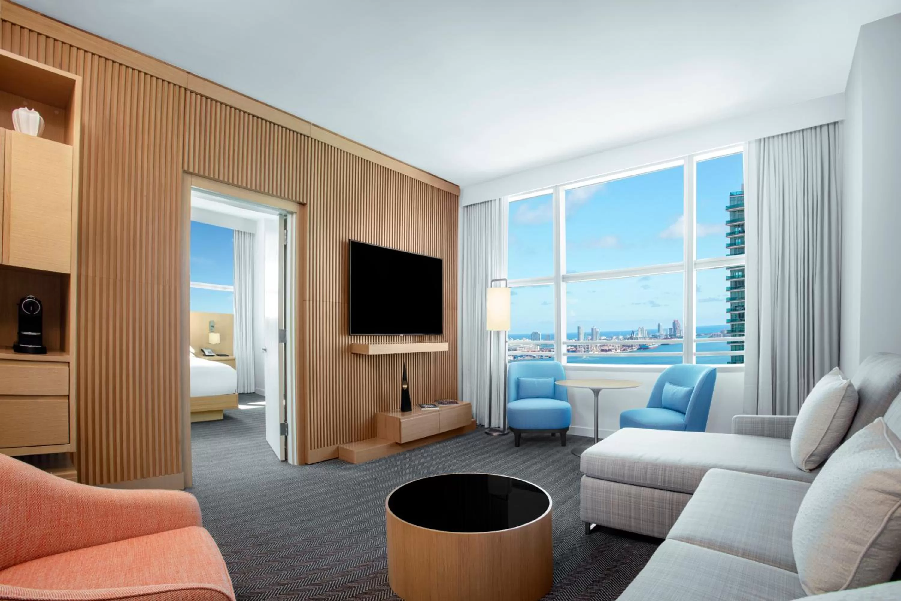 TV and multimedia in Hotel AKA Brickell