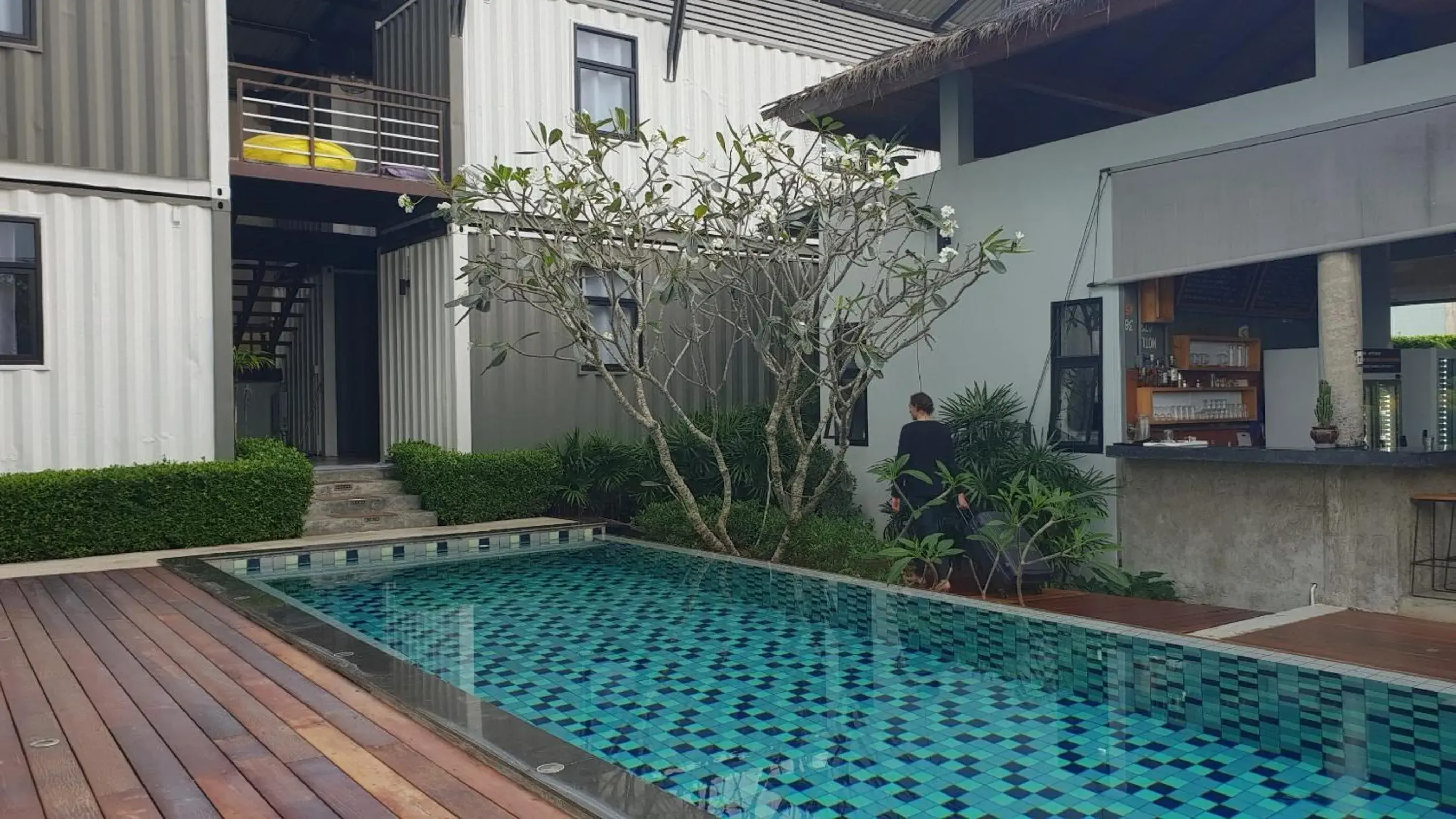 Property building in Us hostel samui Property building in Us hostel samui