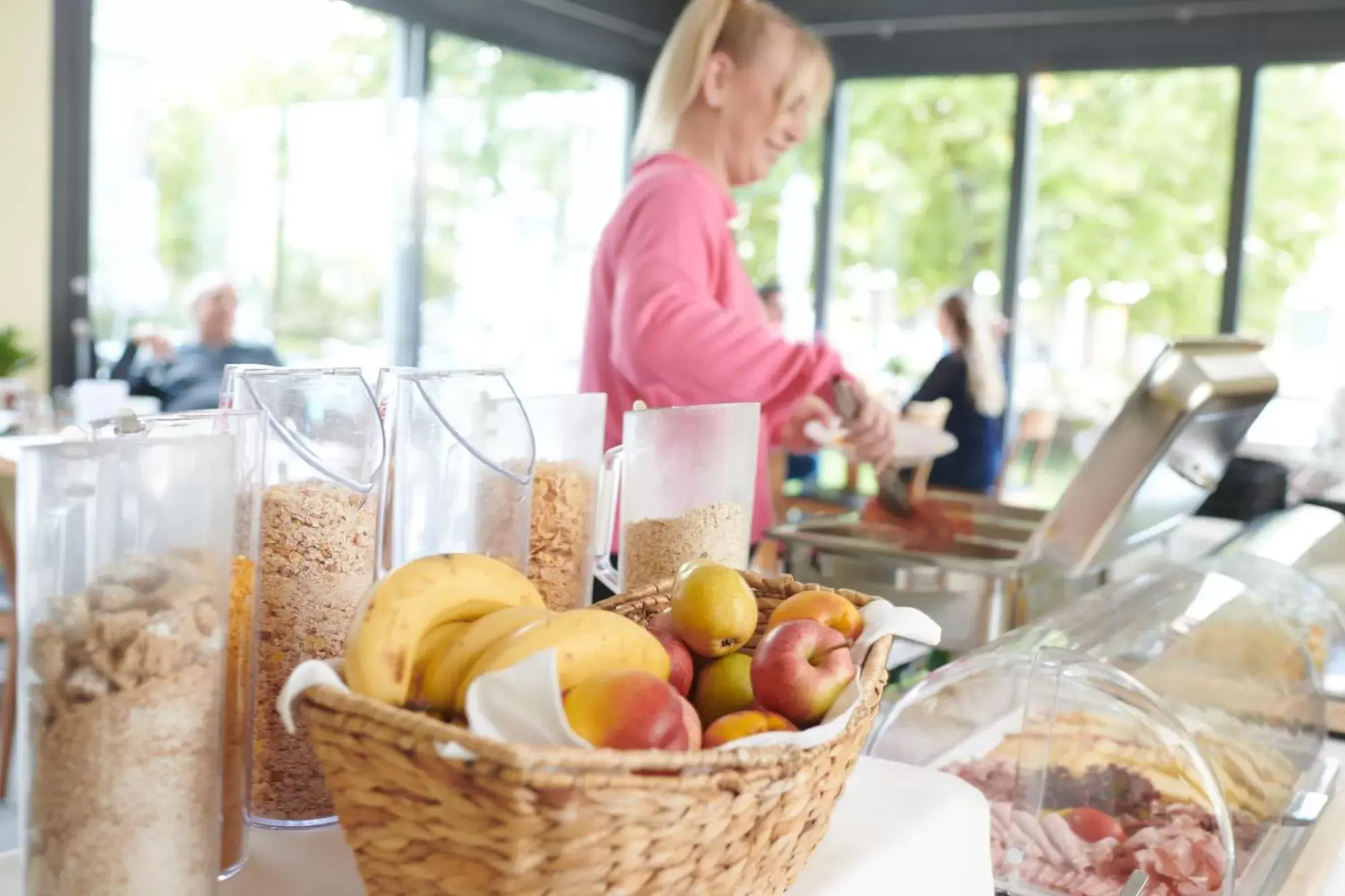 Buffet breakfast in Hotel Berchtold