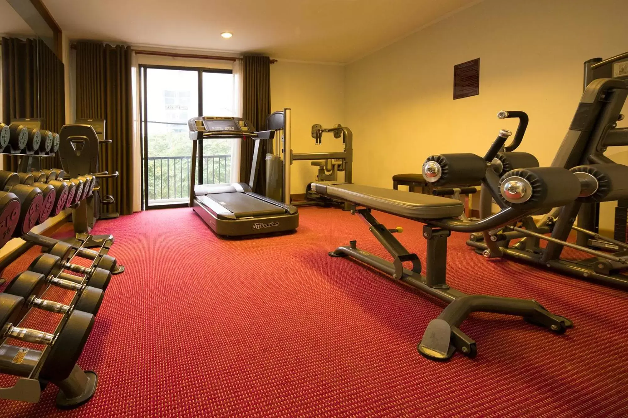 Fitness centre/facilities in Vien Dong Hotel