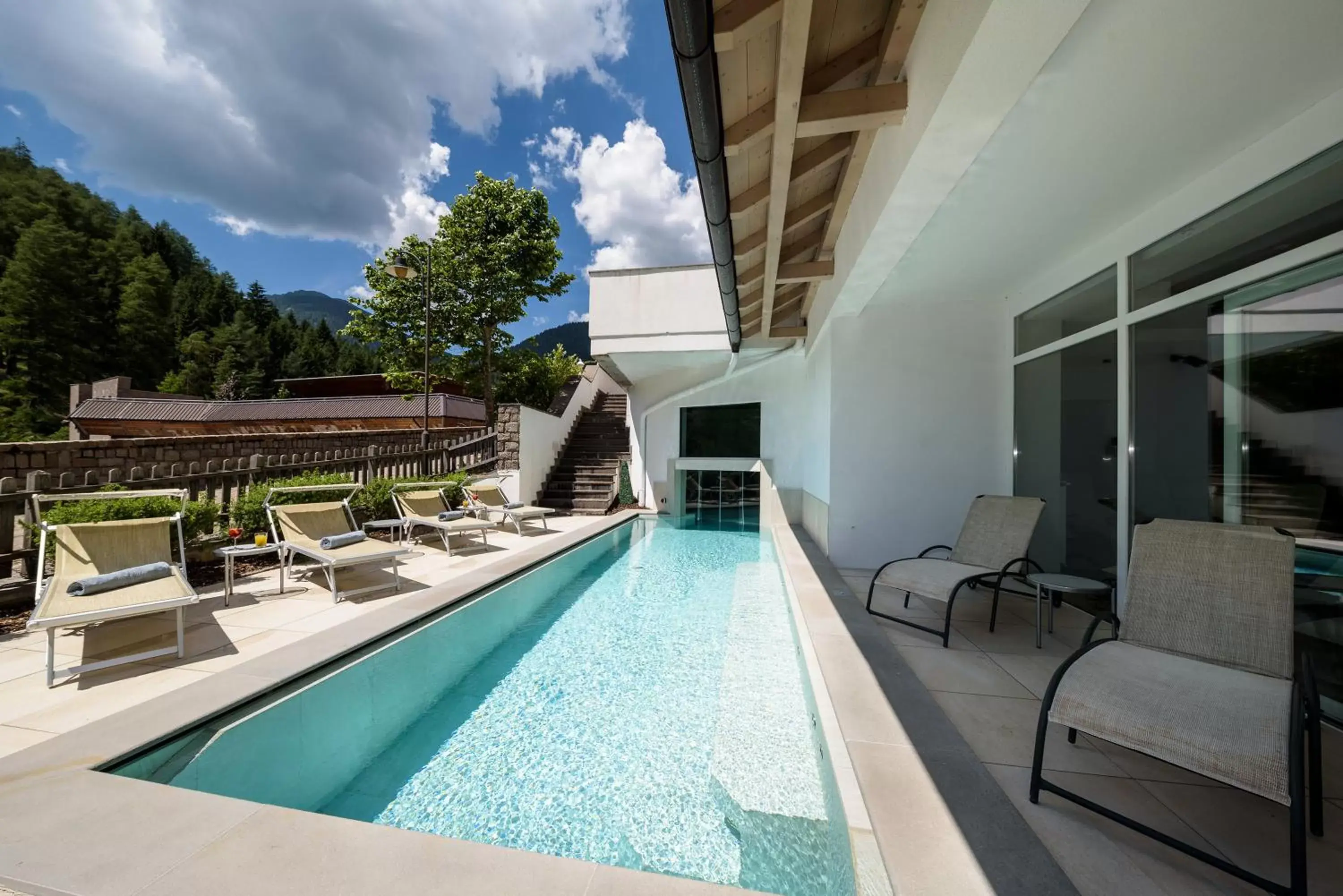 Swimming Pool in Aparthotel Wellness Villa di Bosco