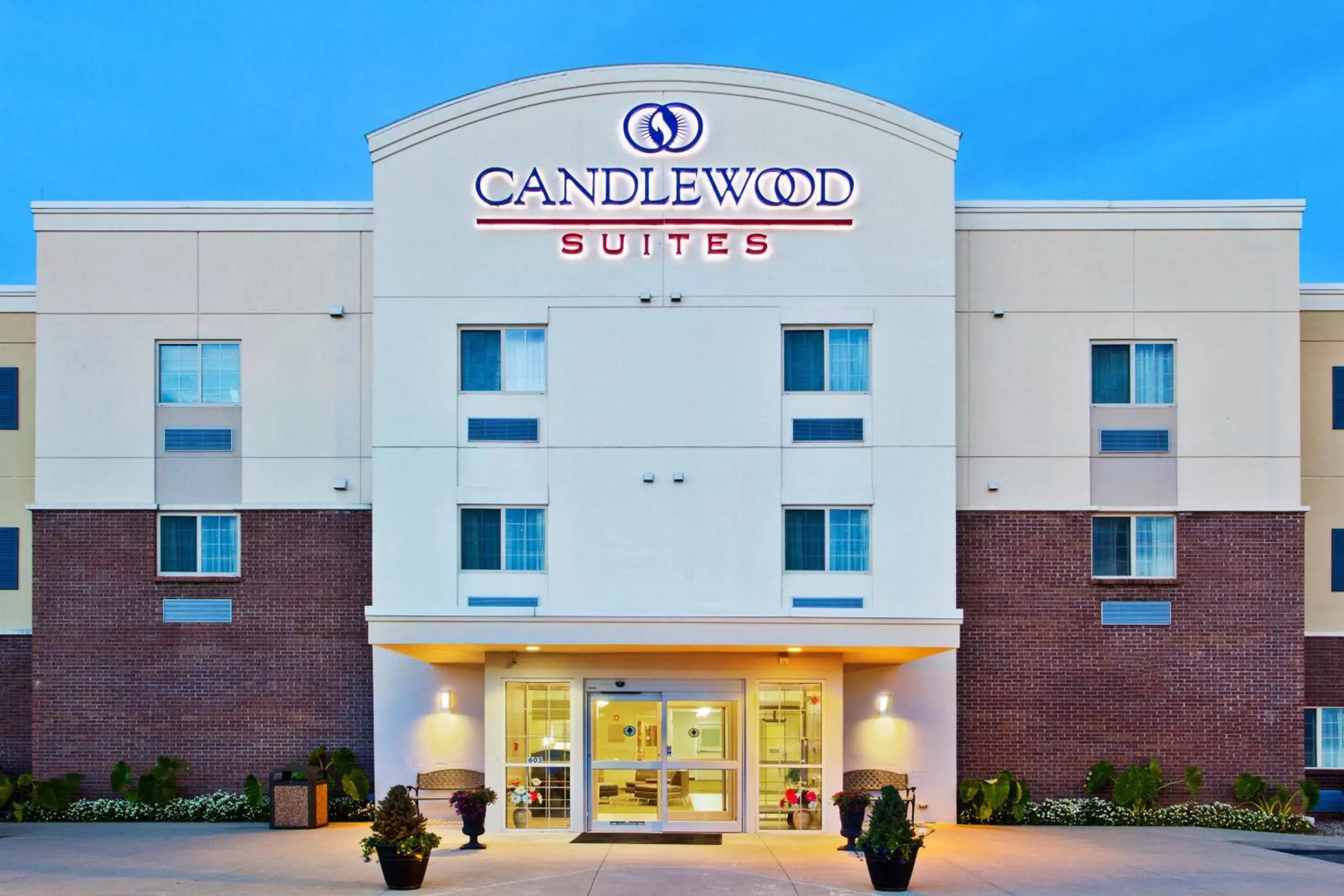 Property Building in Candlewood Suites Lexington, an IHG Hotel