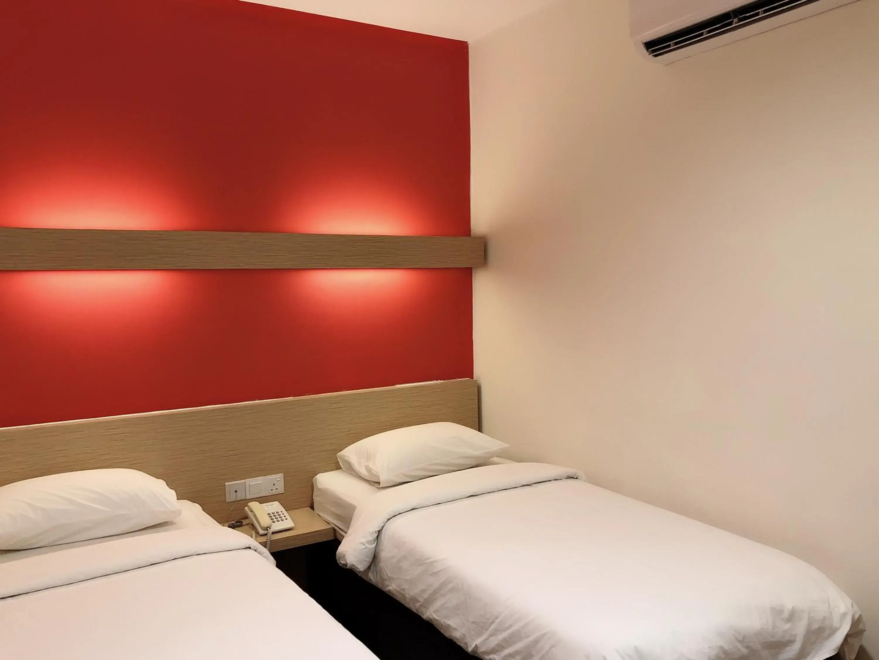 Bed in Tras Mutiara Hotel Bentong