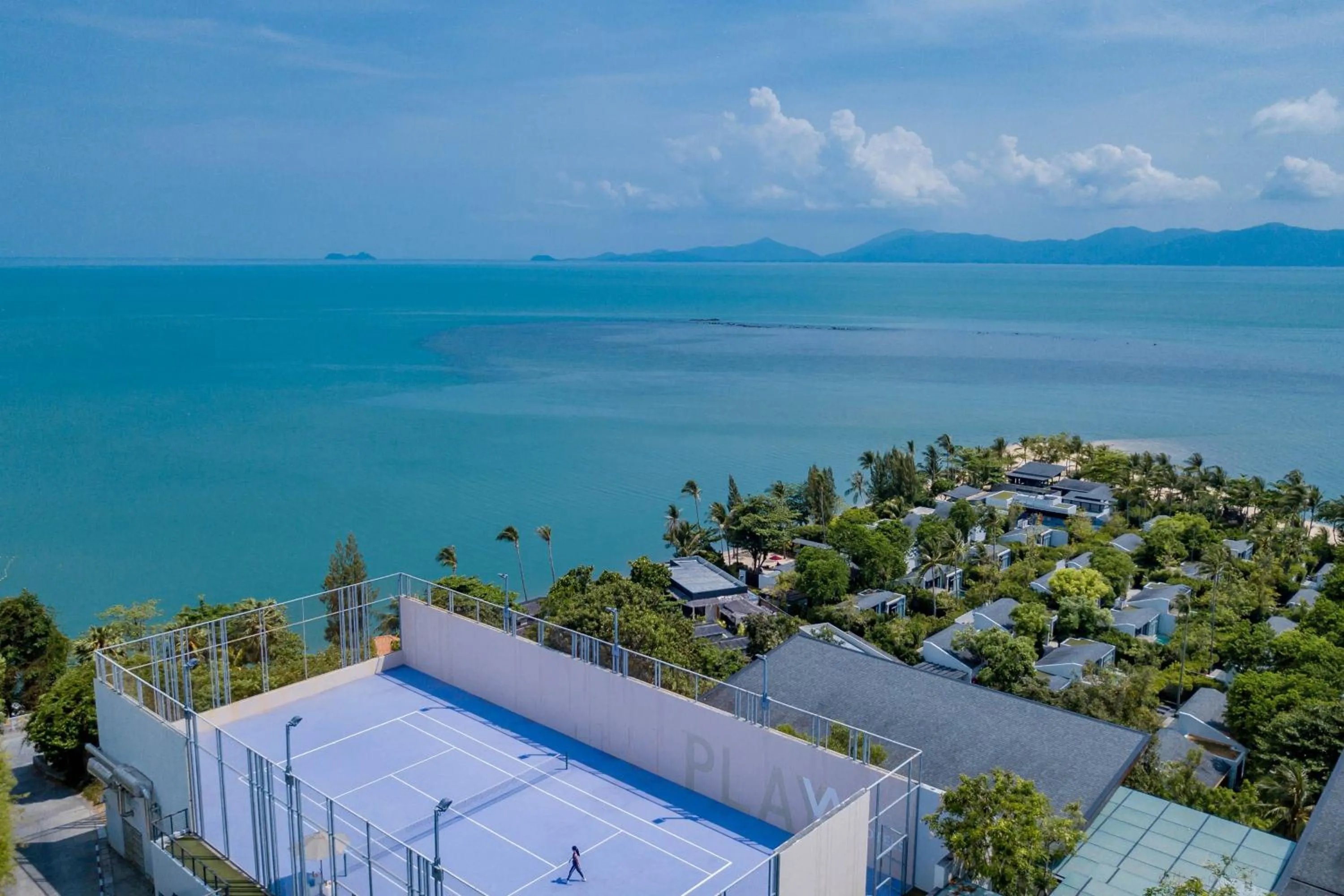 Tennis court in W Koh Samui