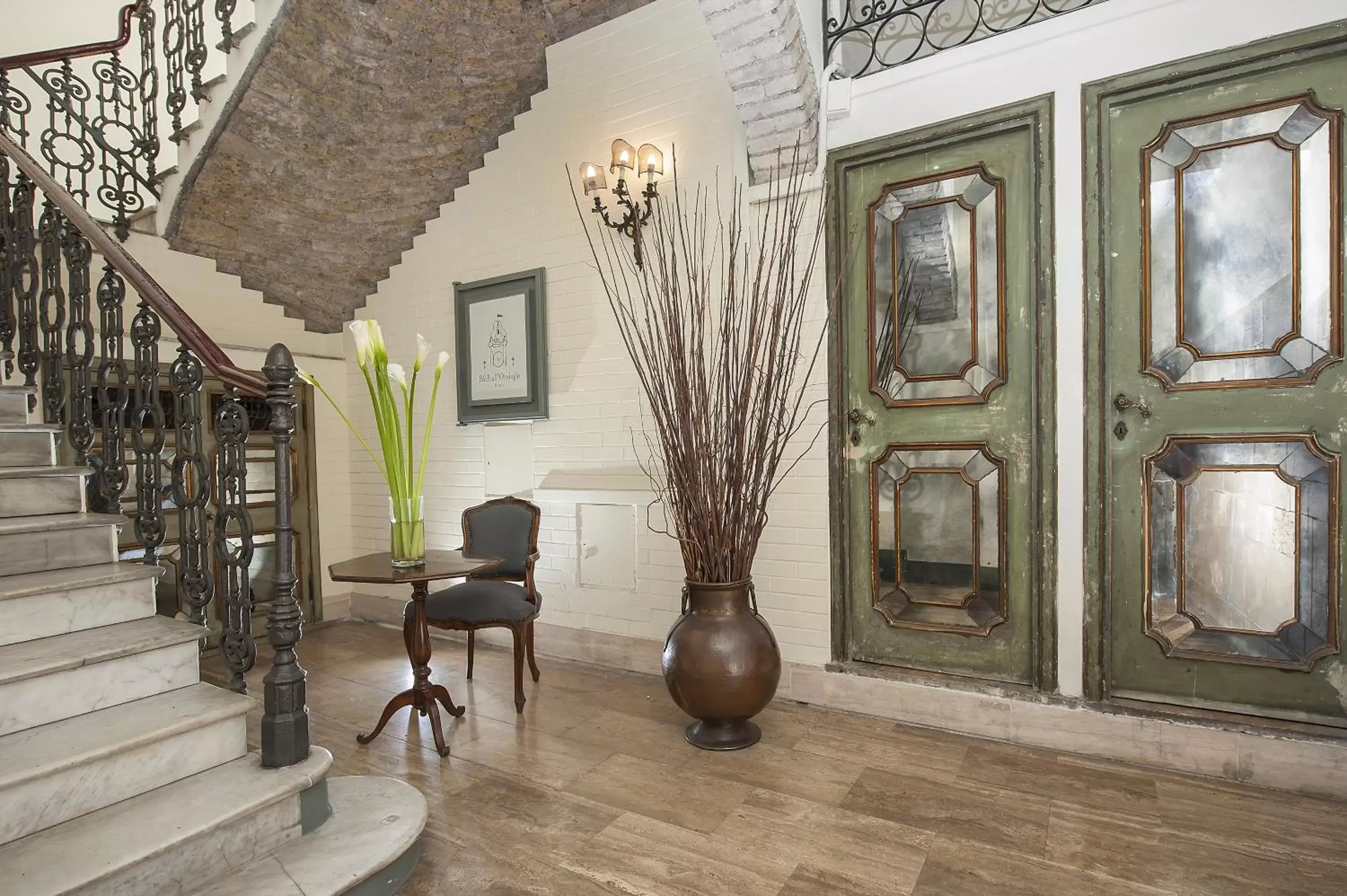 Lobby or reception in All'Orologio Lobby or reception in All'Orologio