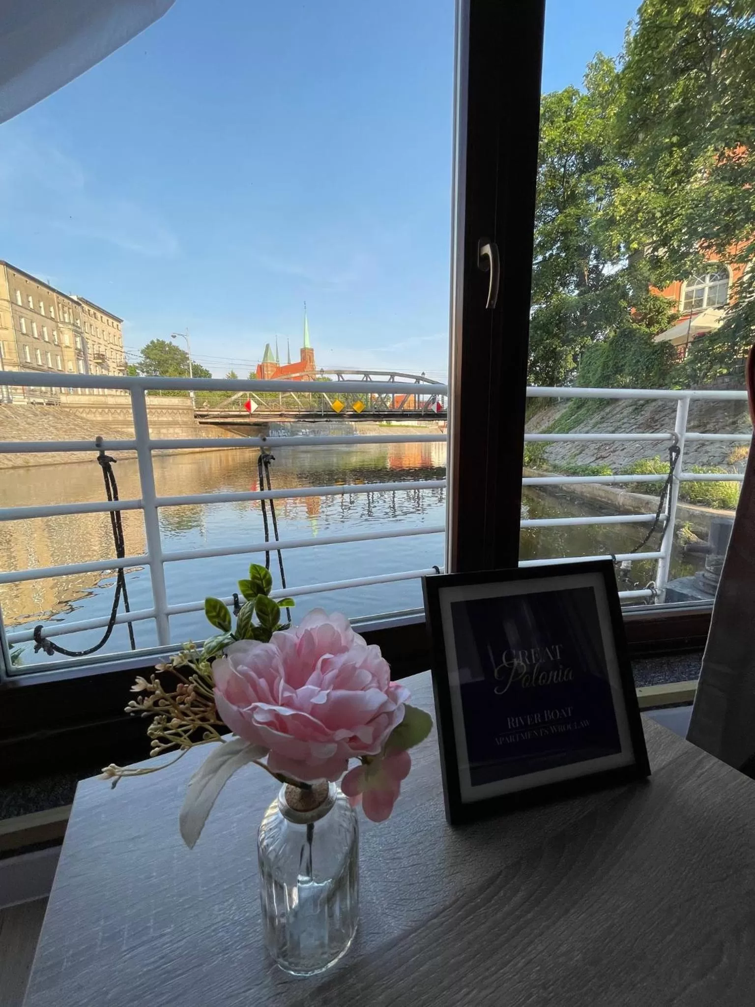 Balcony/Terrace in Great Polonia Wrocław Tumski