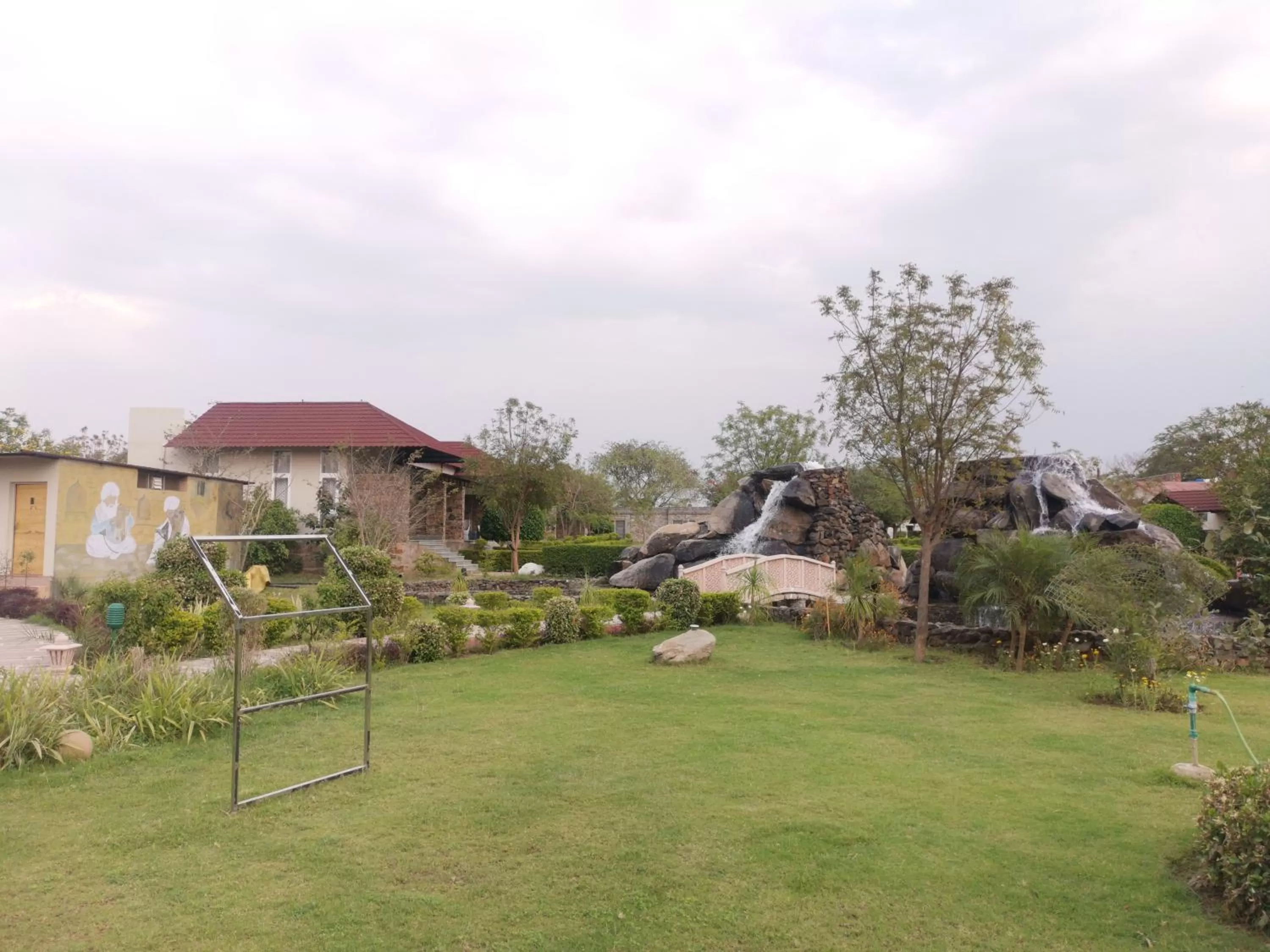 Garden in Astroport Sariska Treetop by Eight Continents