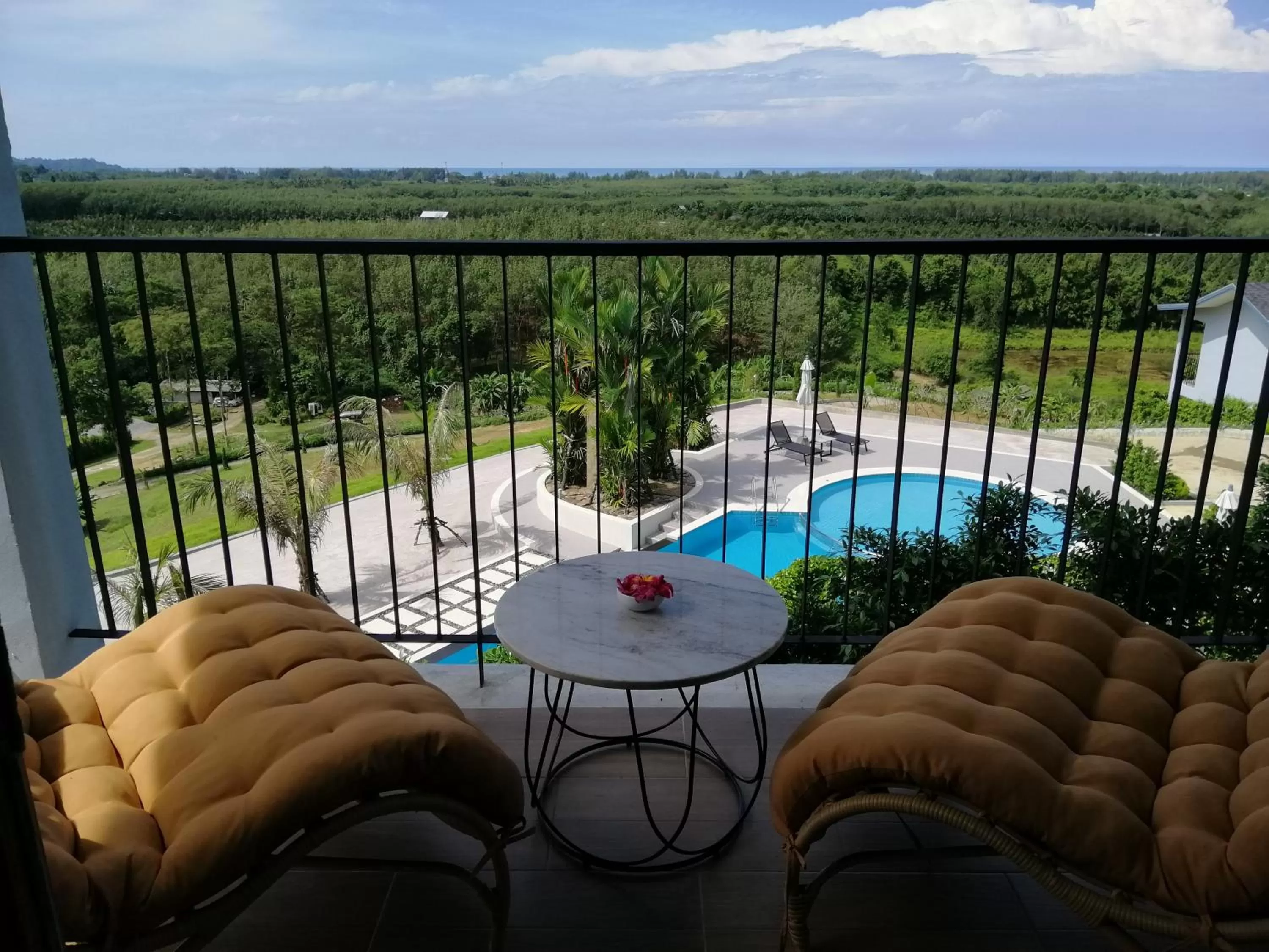 Balcony/Terrace in Khaolak Blue Sky Villa