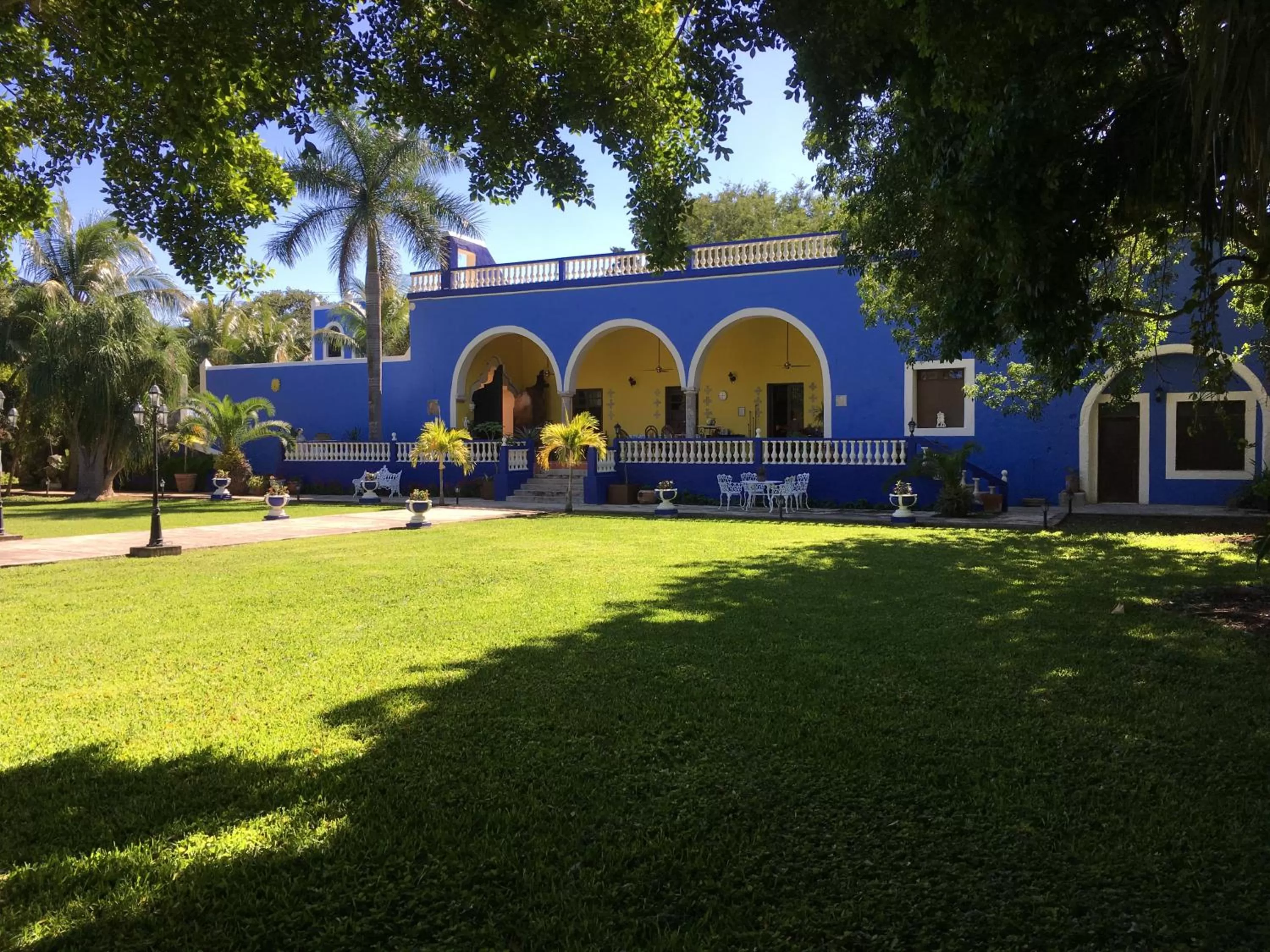 Facade/entrance in Hacienda San Pedro Nohpat