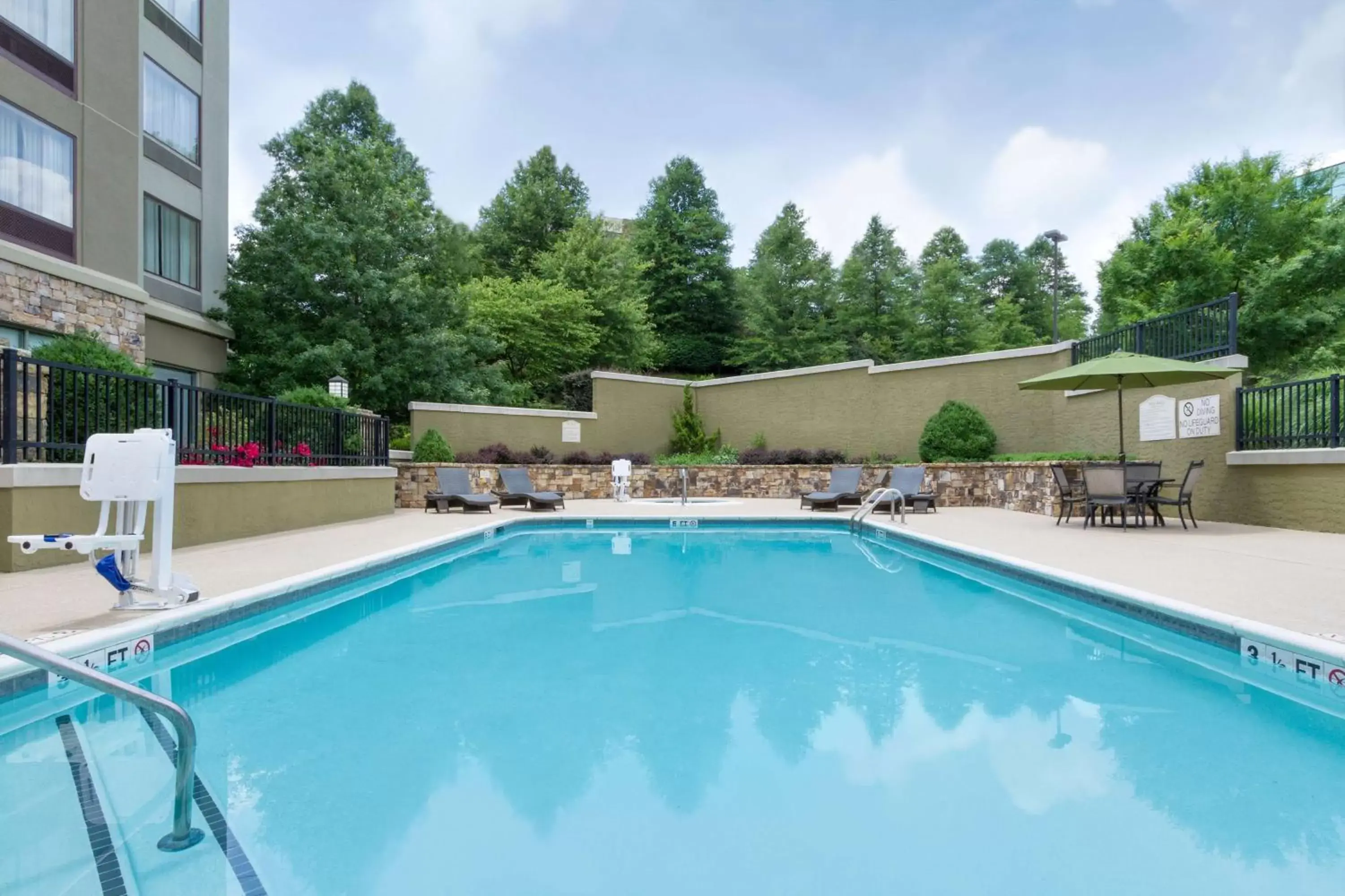 Pool view, Swimming Pool in Hilton Garden Inn Atlanta Marietta