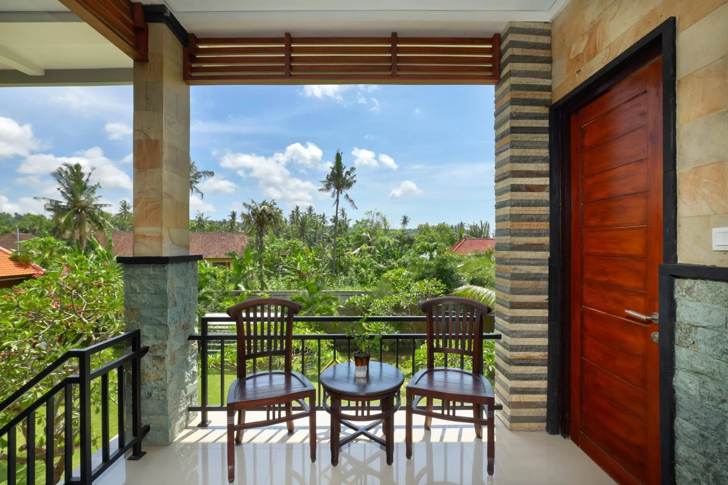 Balcony/Terrace in Hotel Arsa Santhi Nusa Penida
