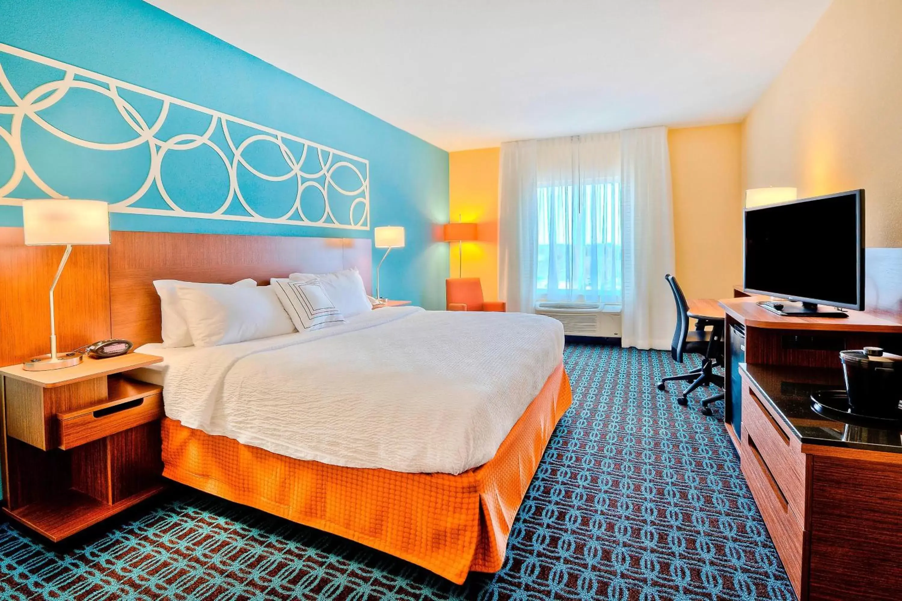 Bedroom, Bed in Fairfield Inn and Suites by Marriott Durham Southpoint