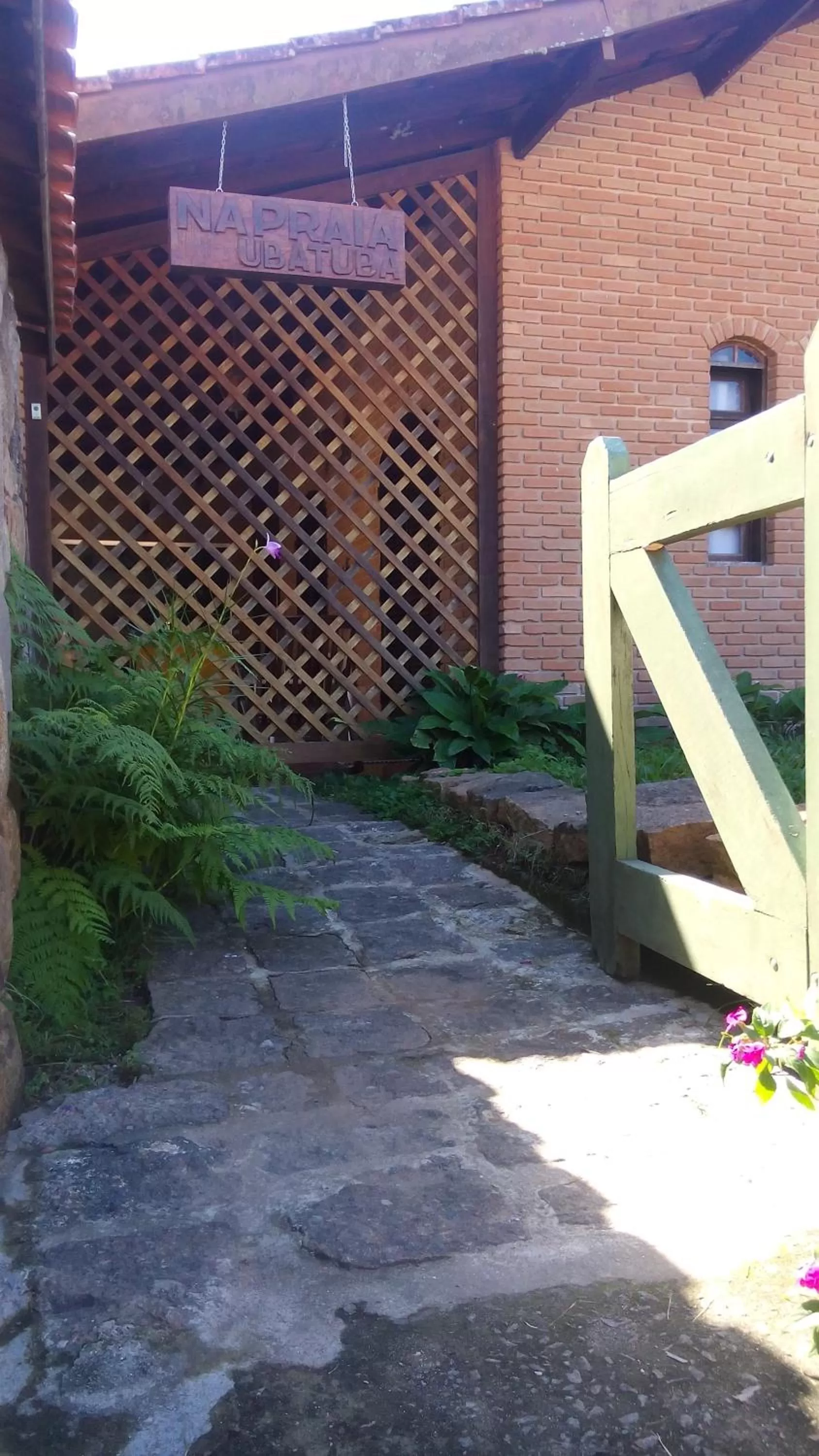 Property building in Pousada Na Praia Ubatuba