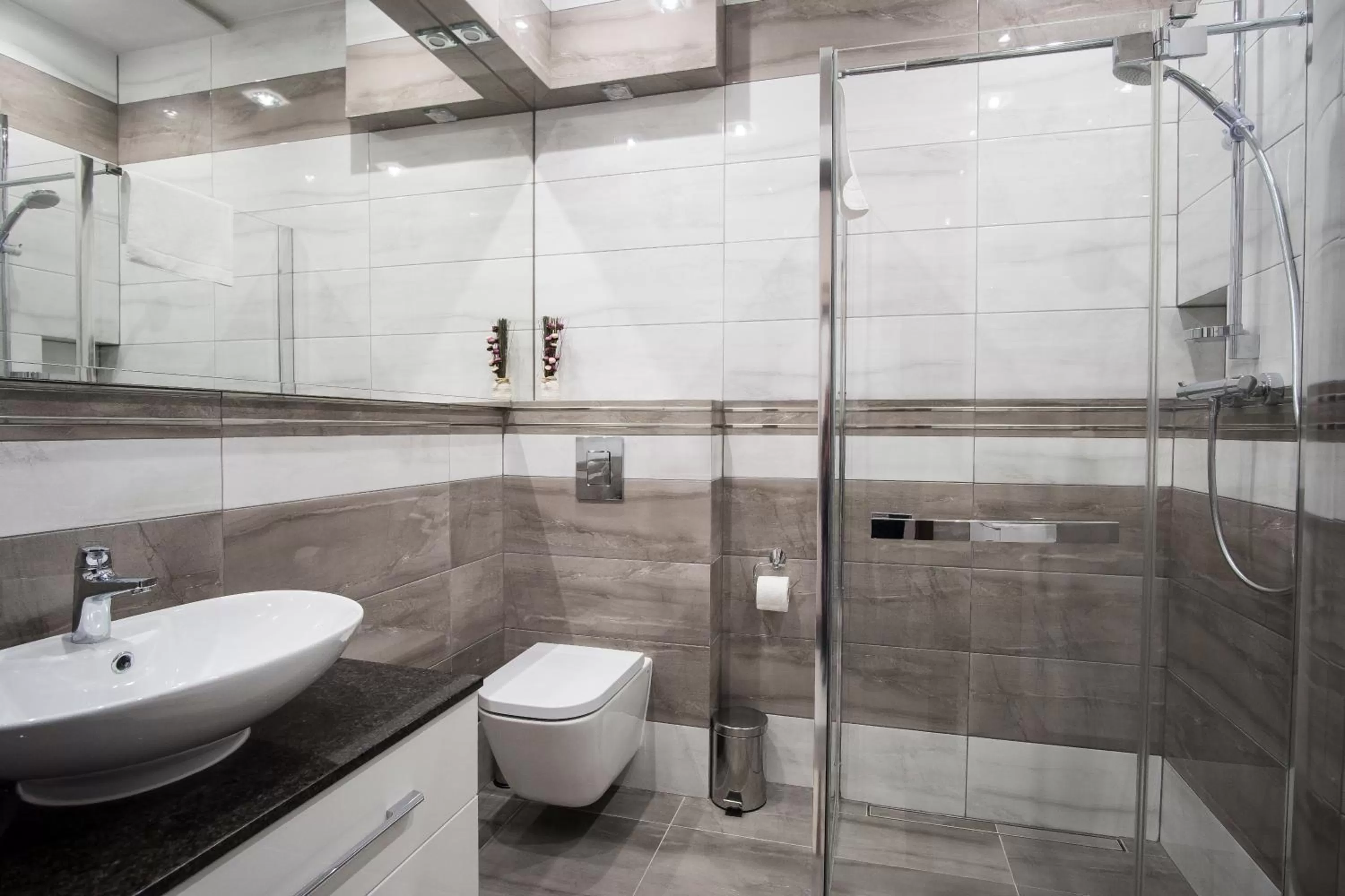 Bathroom in Aparthotel Giewont