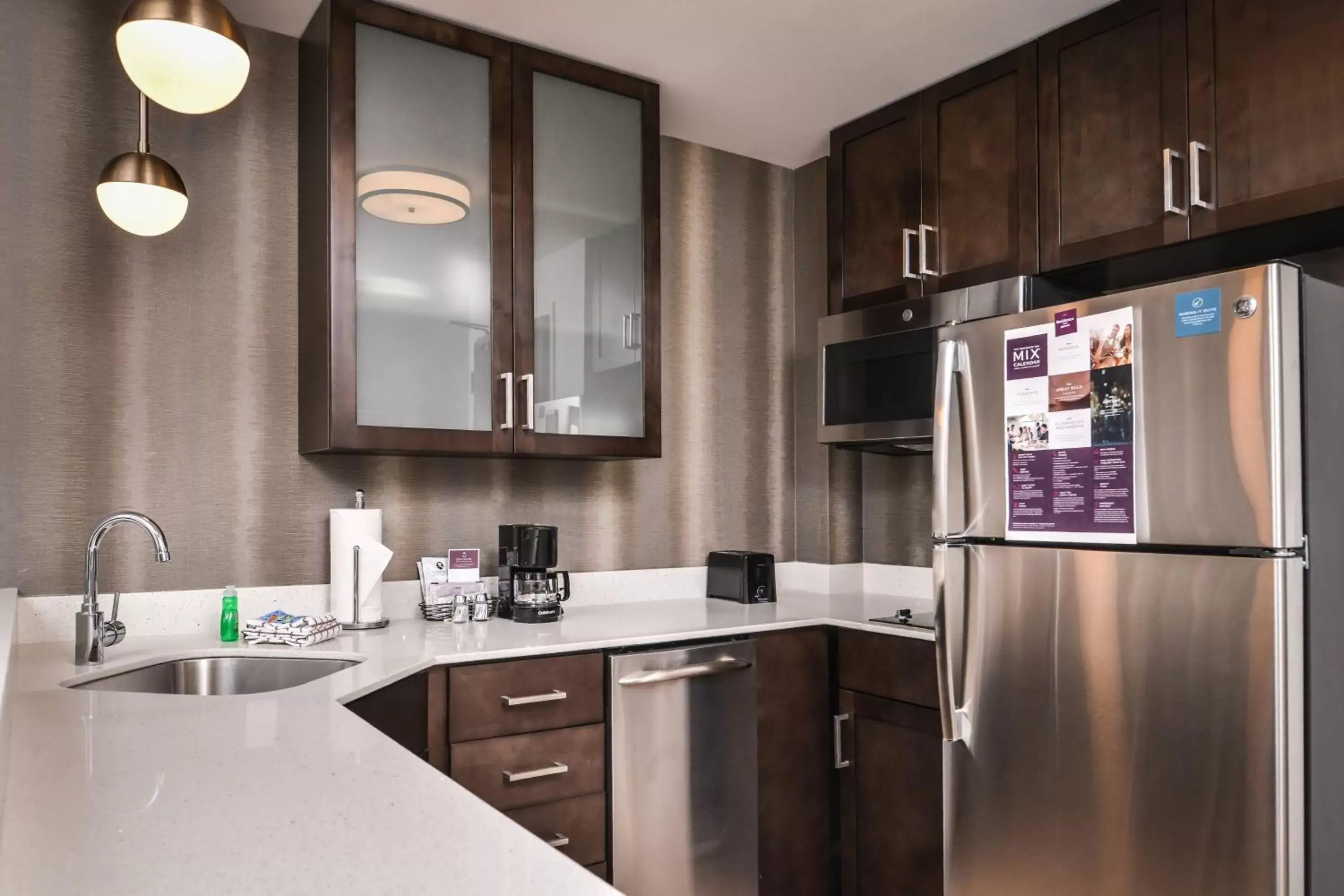 Kitchen or kitchenette, Kitchen/Kitchenette in Residence Inn by Marriott Charlotte Northlake