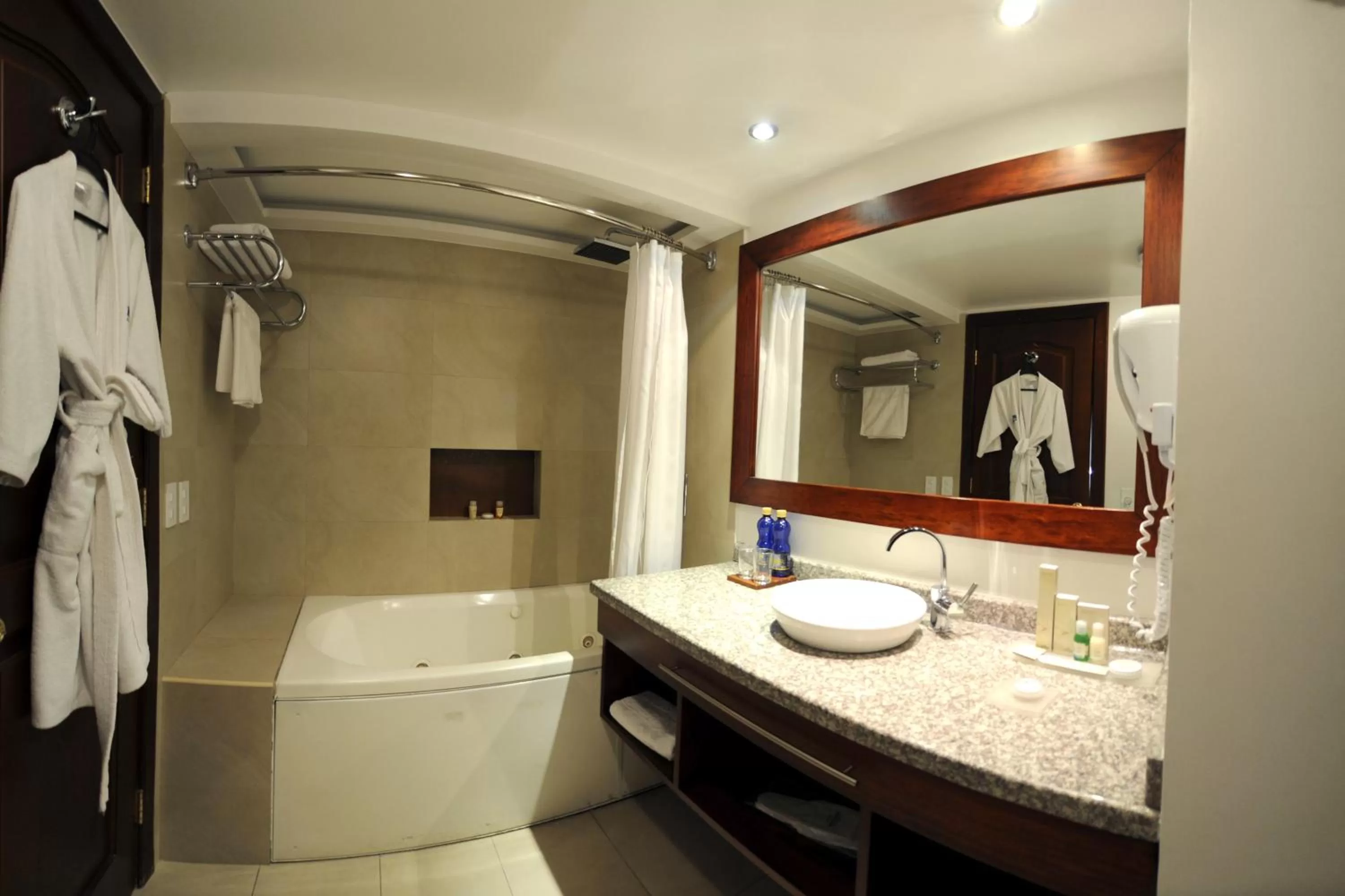 Bathroom in Wyndham Garden Quito