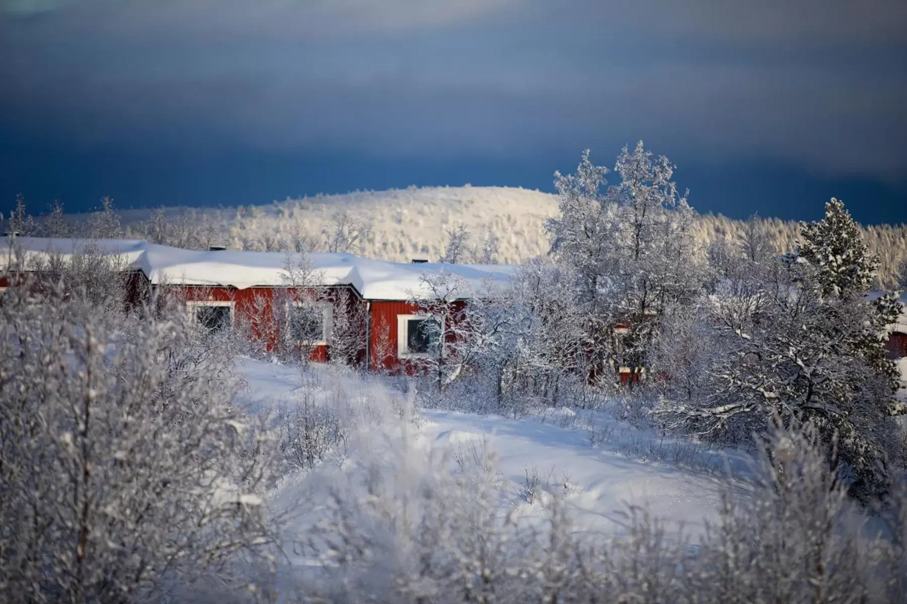 Property building, Winter in Camp Ripan