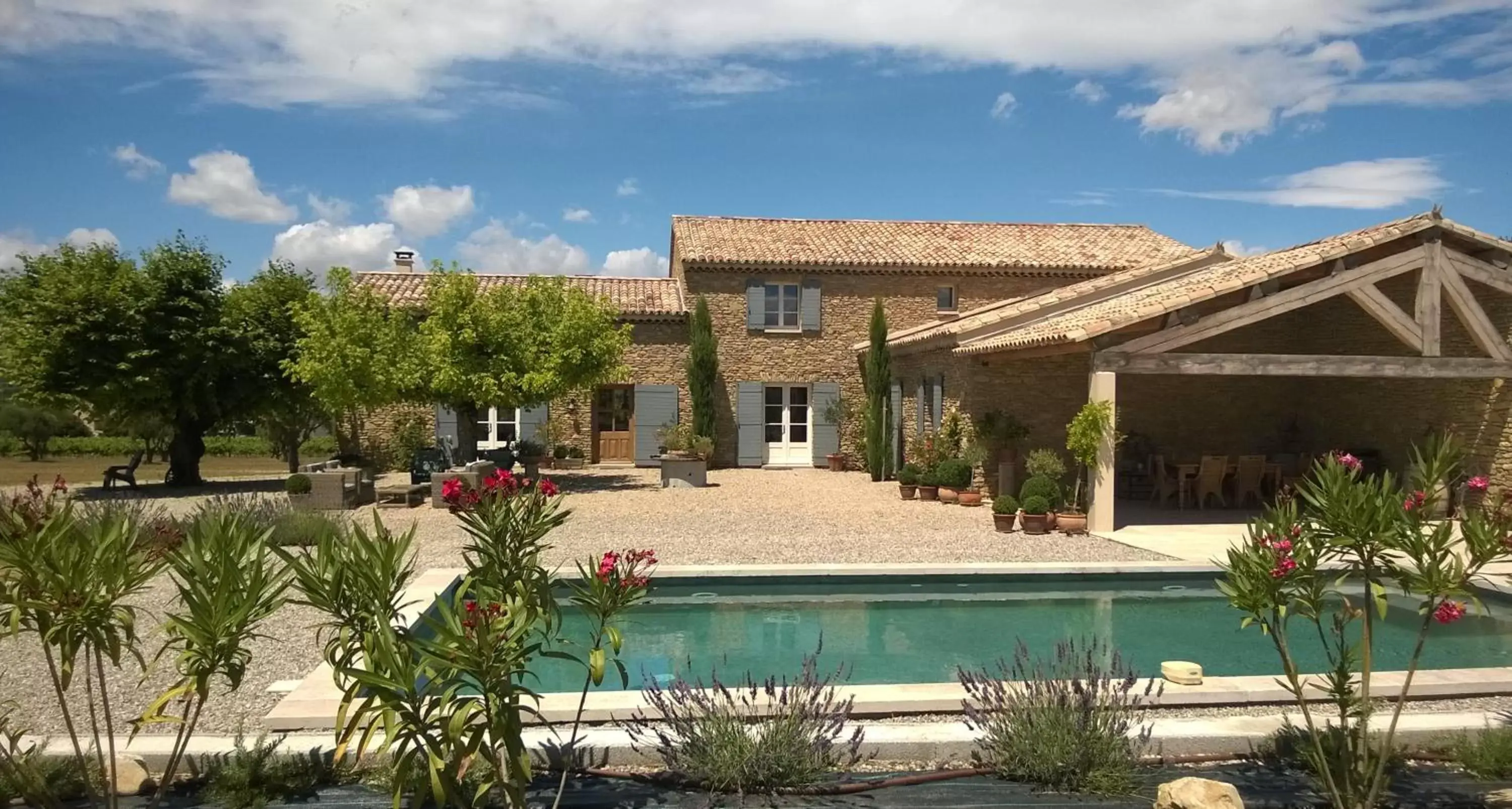 Pool view, Swimming Pool in Mas du Vieux Tilleul