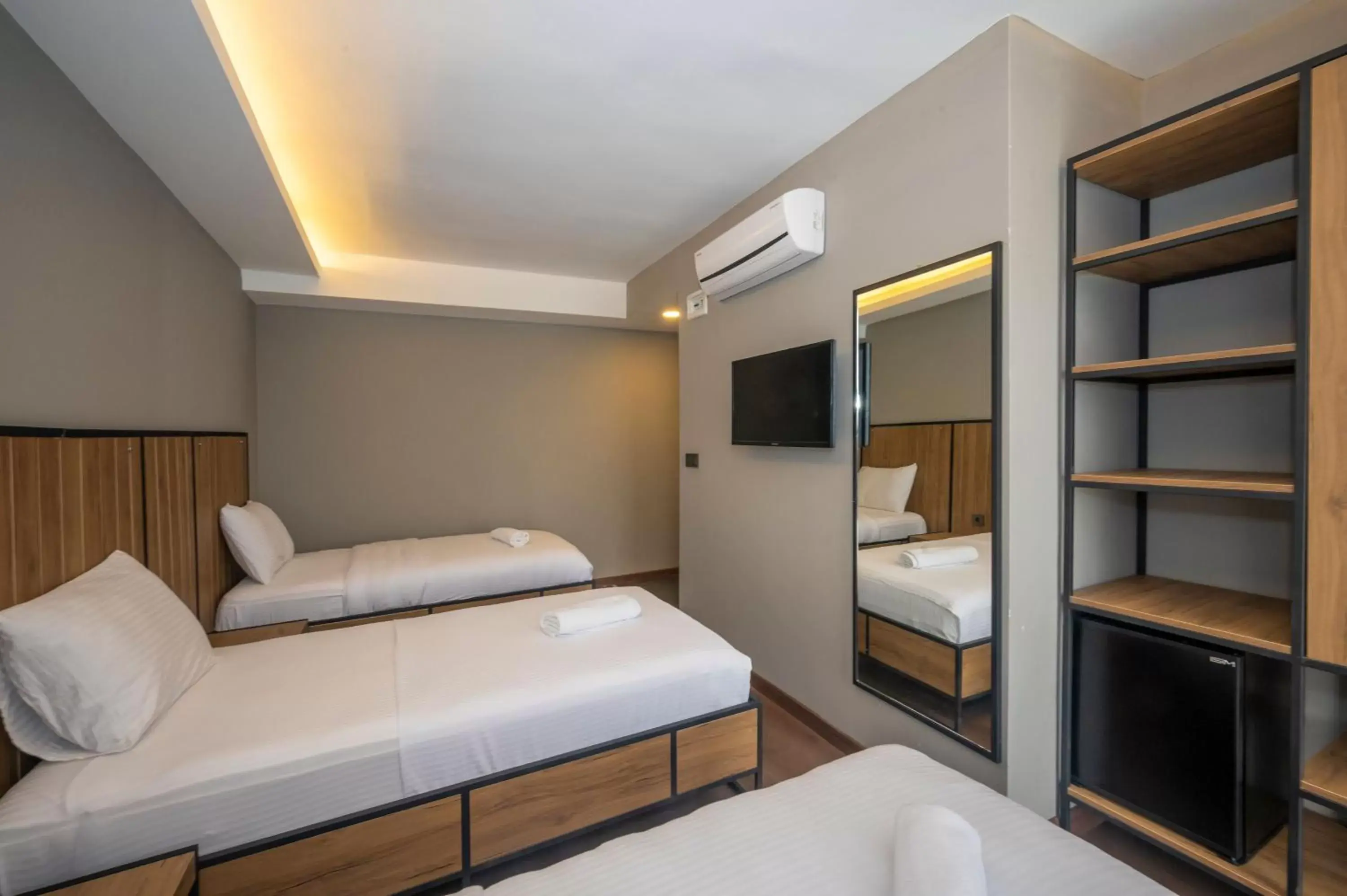 Bed in Çorlu Dem Hotel