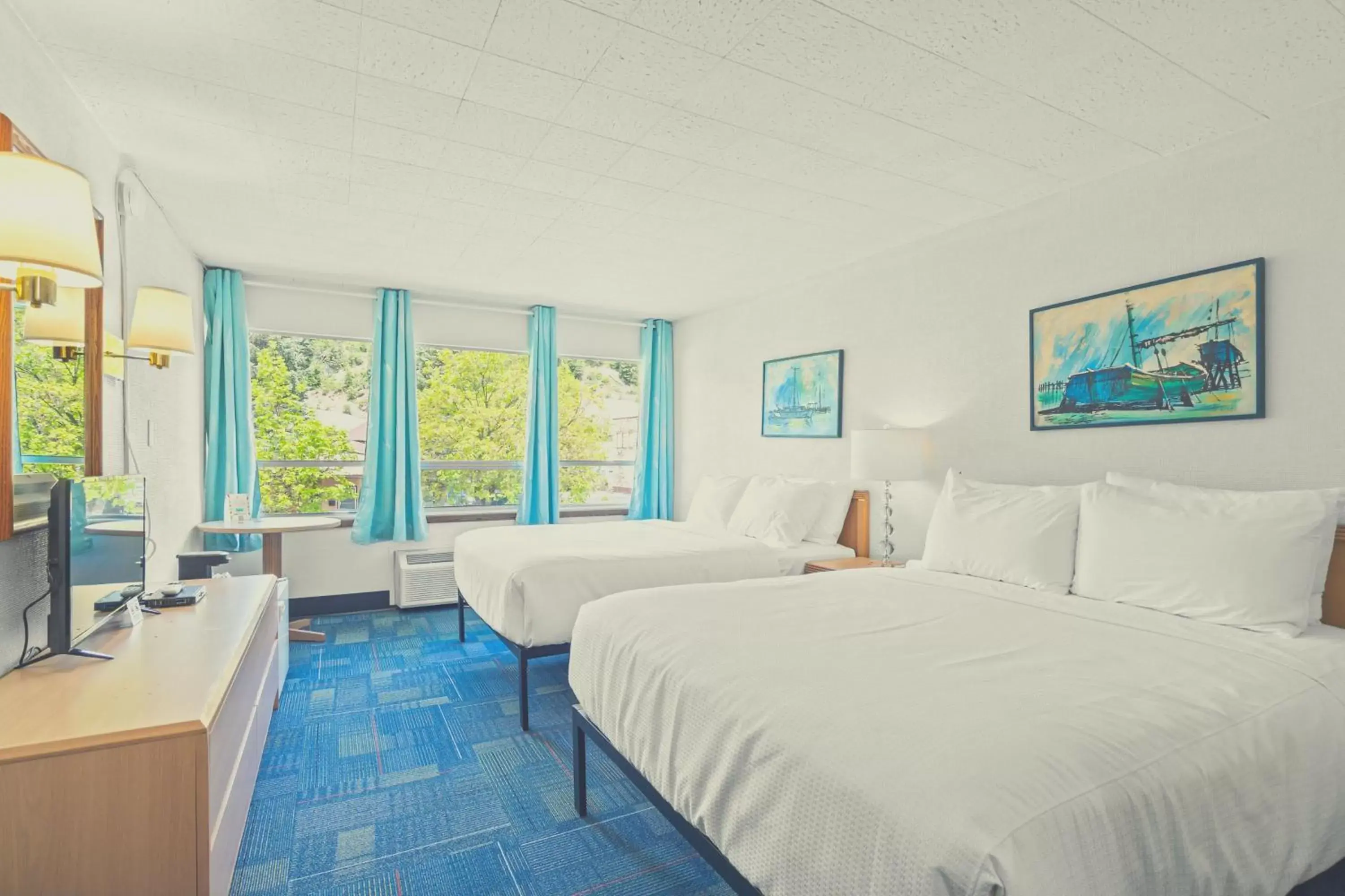 Bedroom, Bed in Stardust Motel Wallace Bedroom, Bed in Stardust Motel Wallace