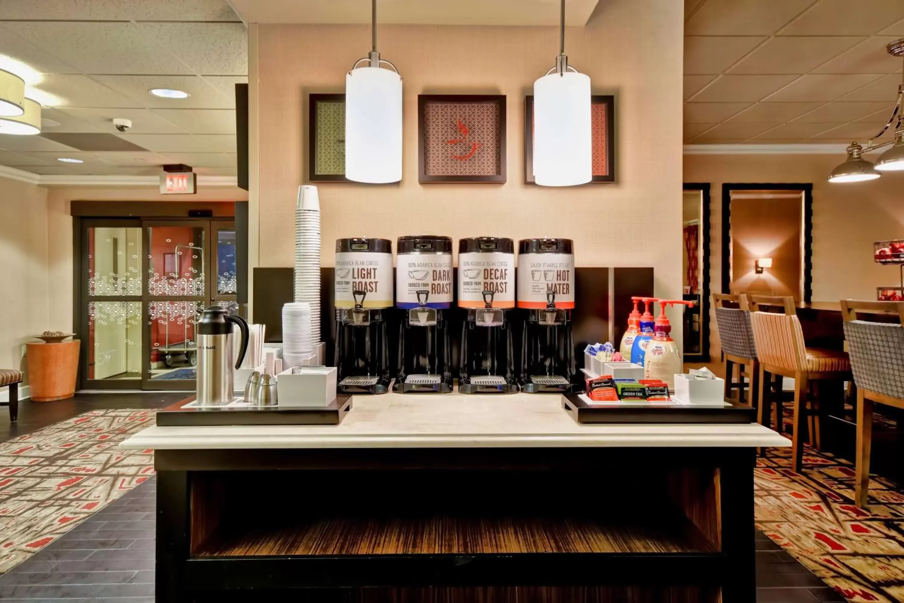 Lobby or reception in Hampton Inn Starkville