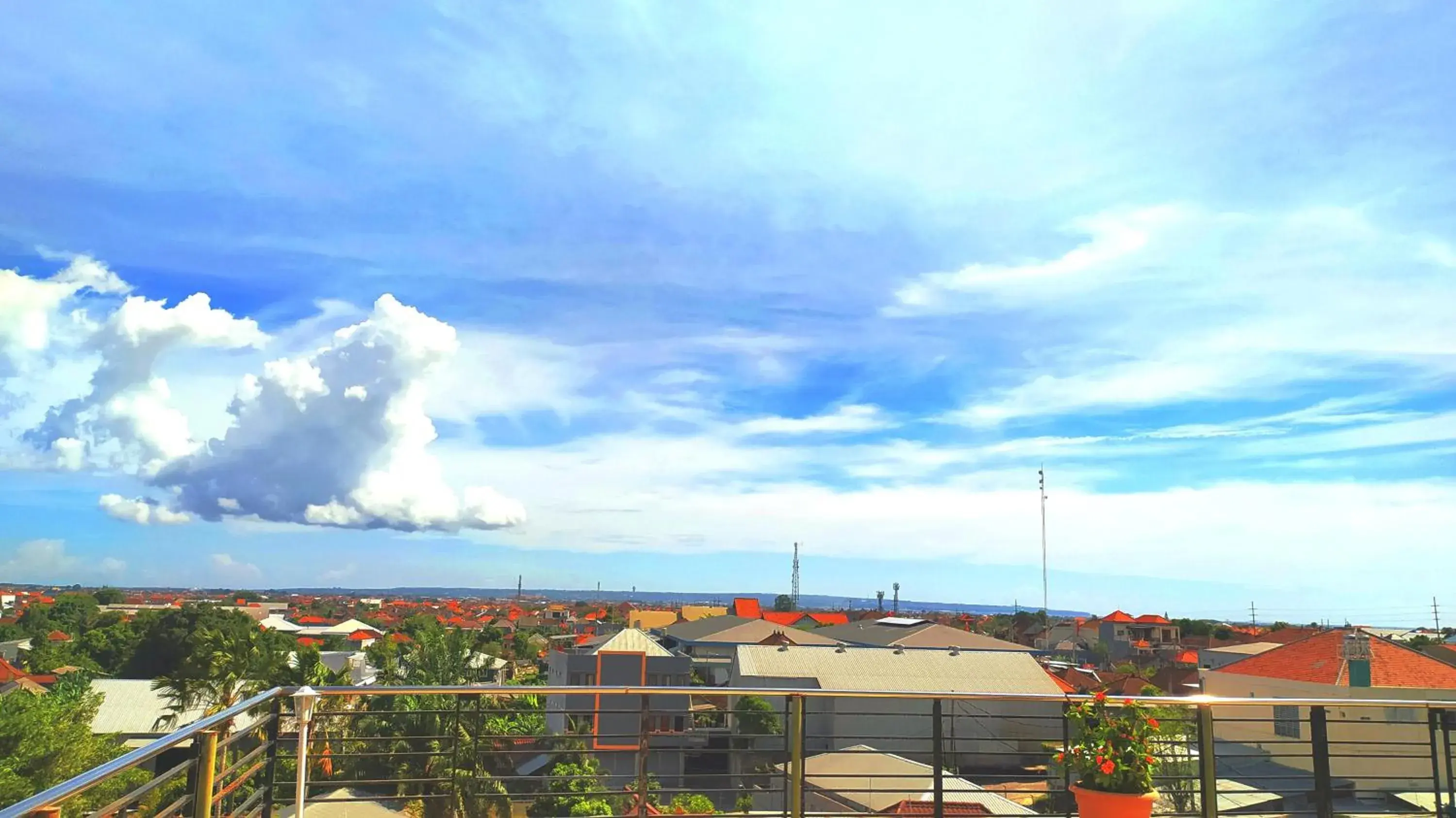 View (from property/room) in Puri Saron Denpasar Hotel