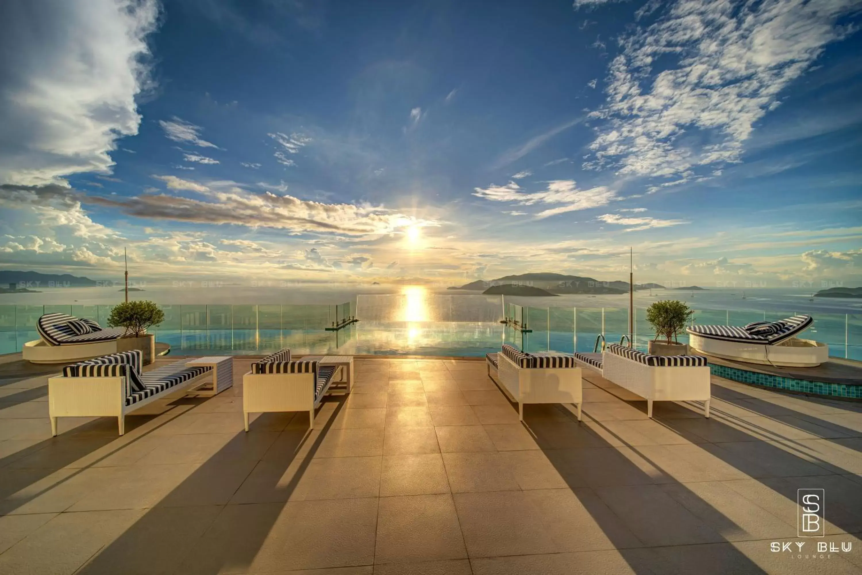 Swimming pool in The Empyrean Nha Trang