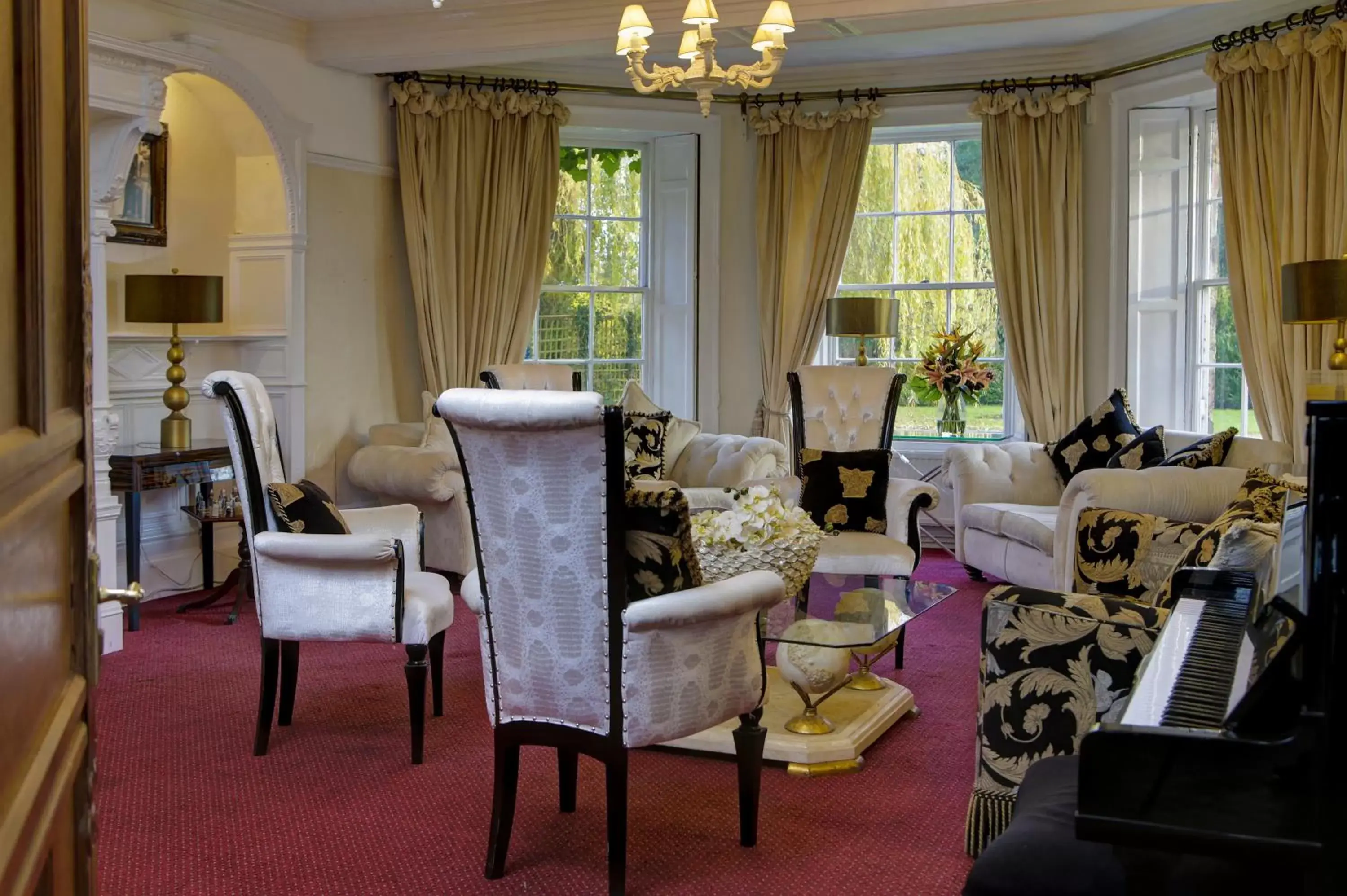 Lounge or bar, Seating Area in Risley Hall Hotel