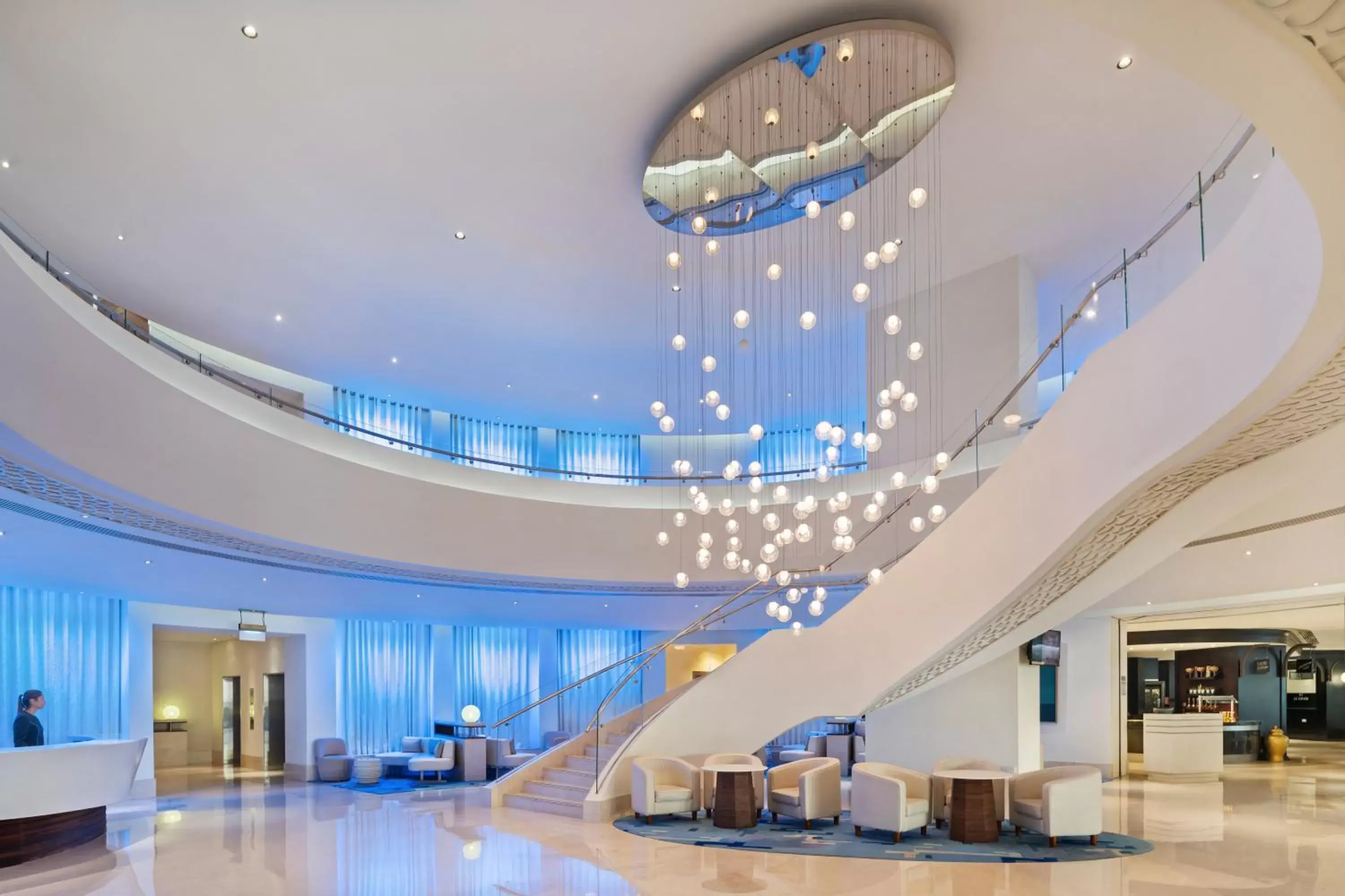 Facade/entrance, Lobby/Reception in JA Ocean View Hotel