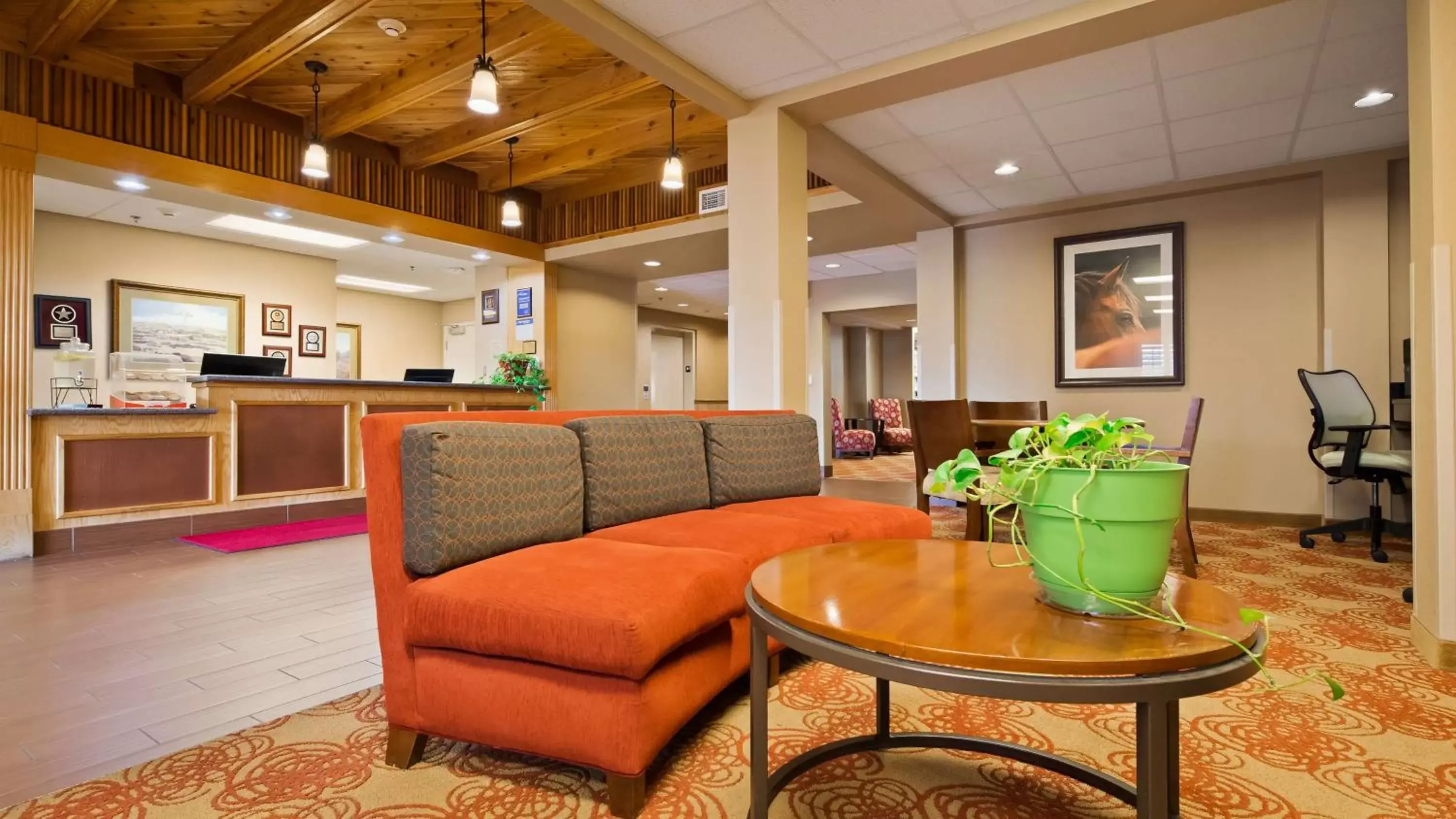 Lobby or reception, Lobby/Reception in SureStay Hotel by Best Western Blackwell