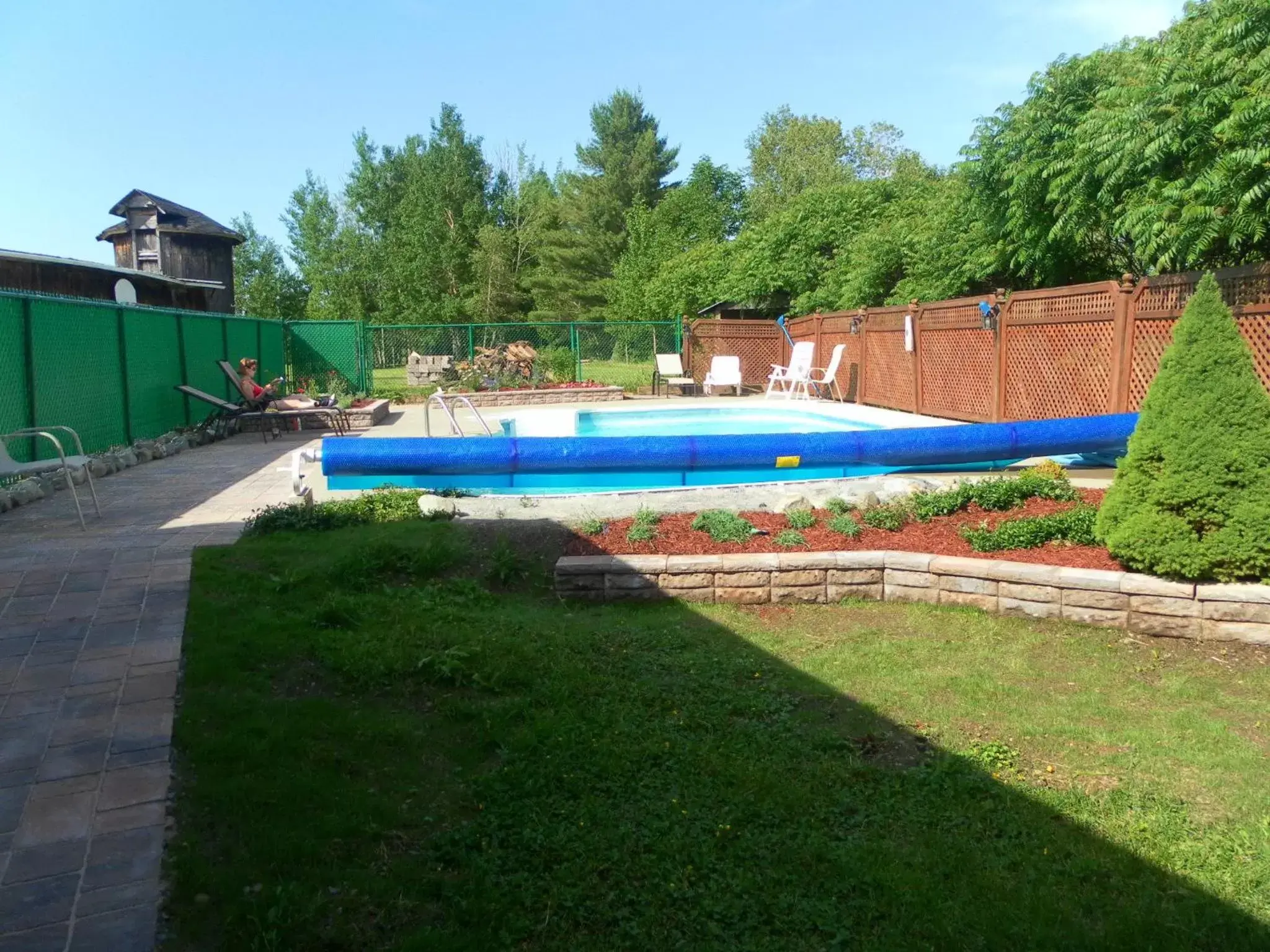 Swimming Pool in Auberge de la Tour et Spa