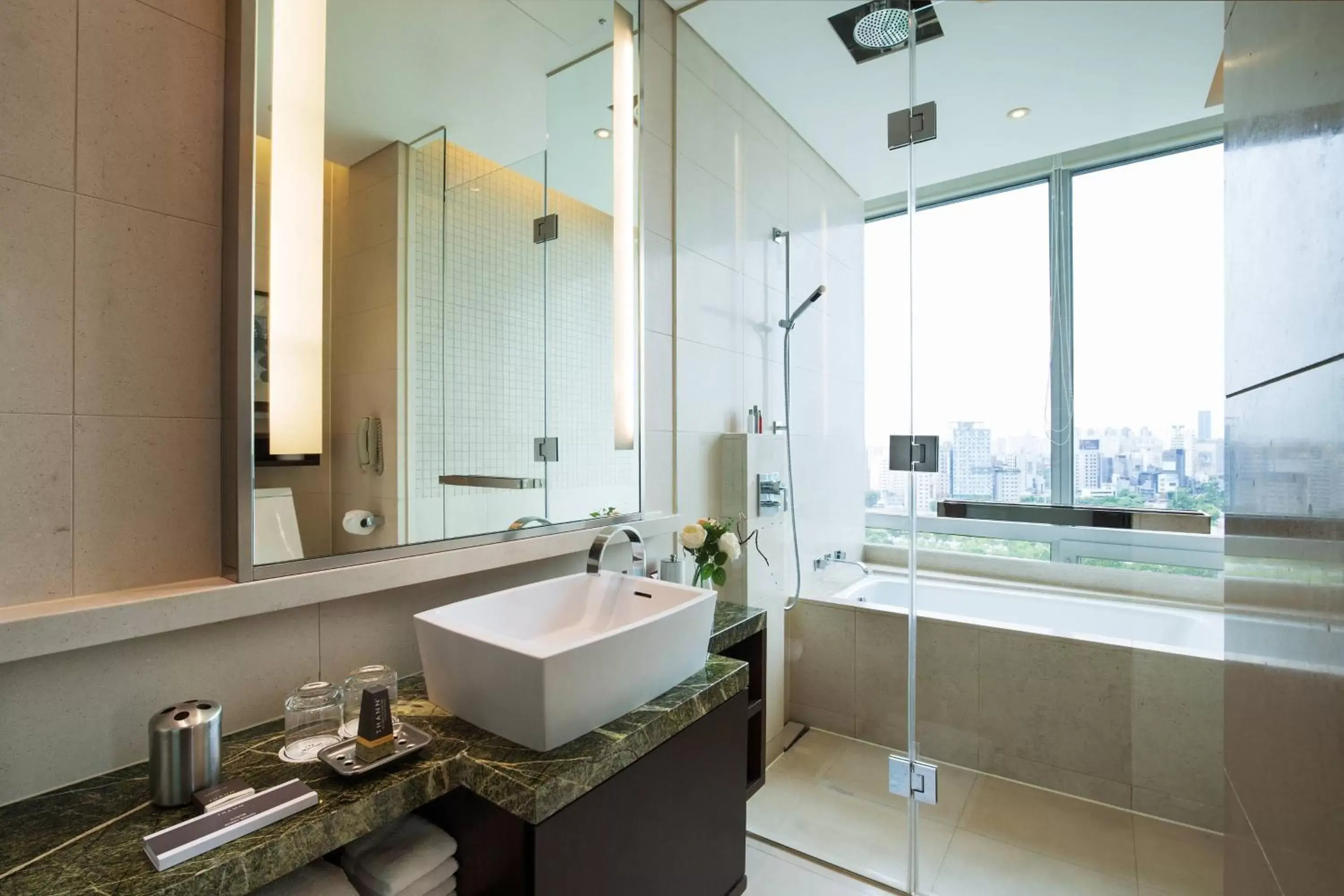 Bathroom in Marriott Executive Apartment Seoul