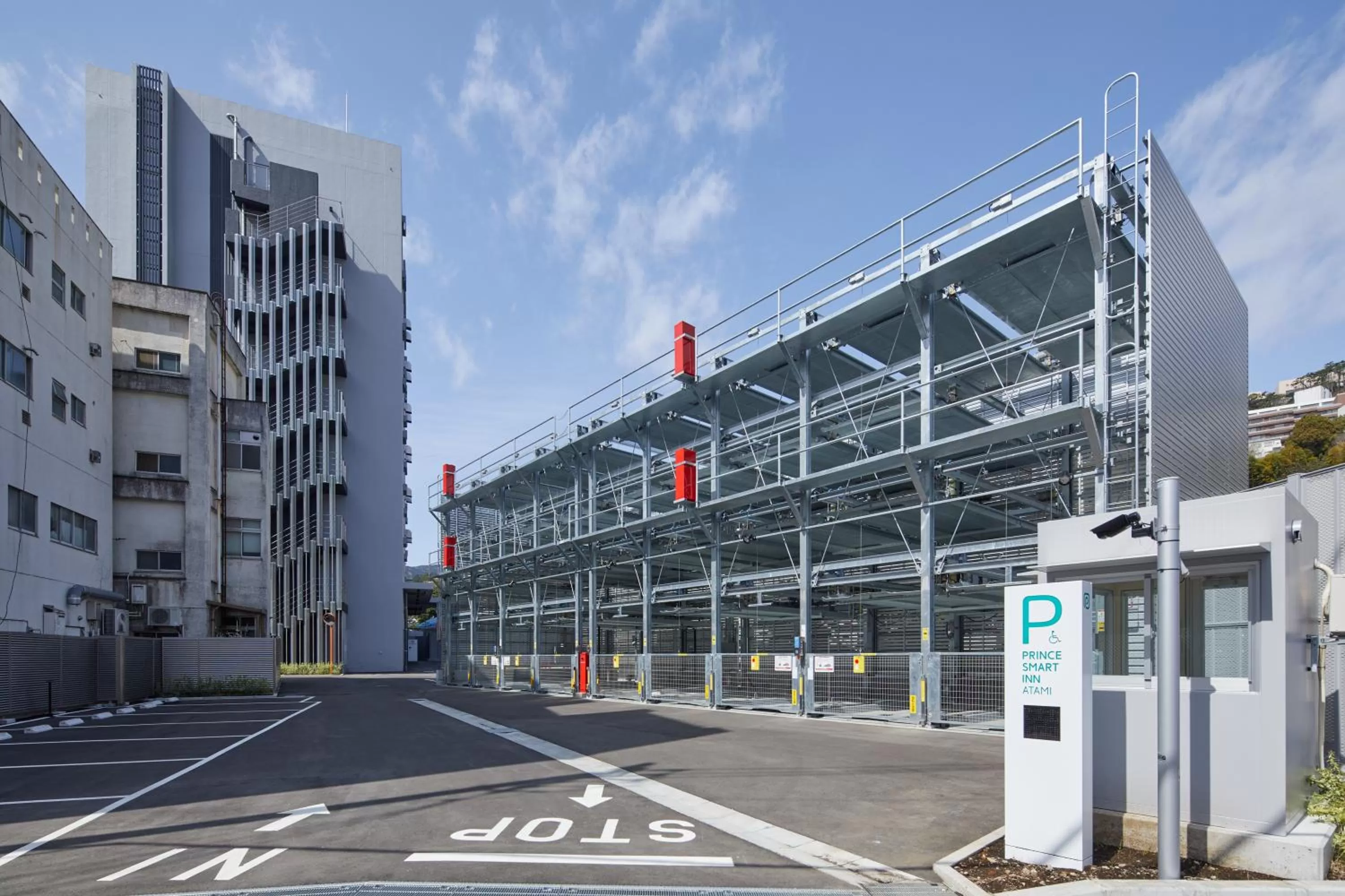 Parking in Prince Smart Inn Atami