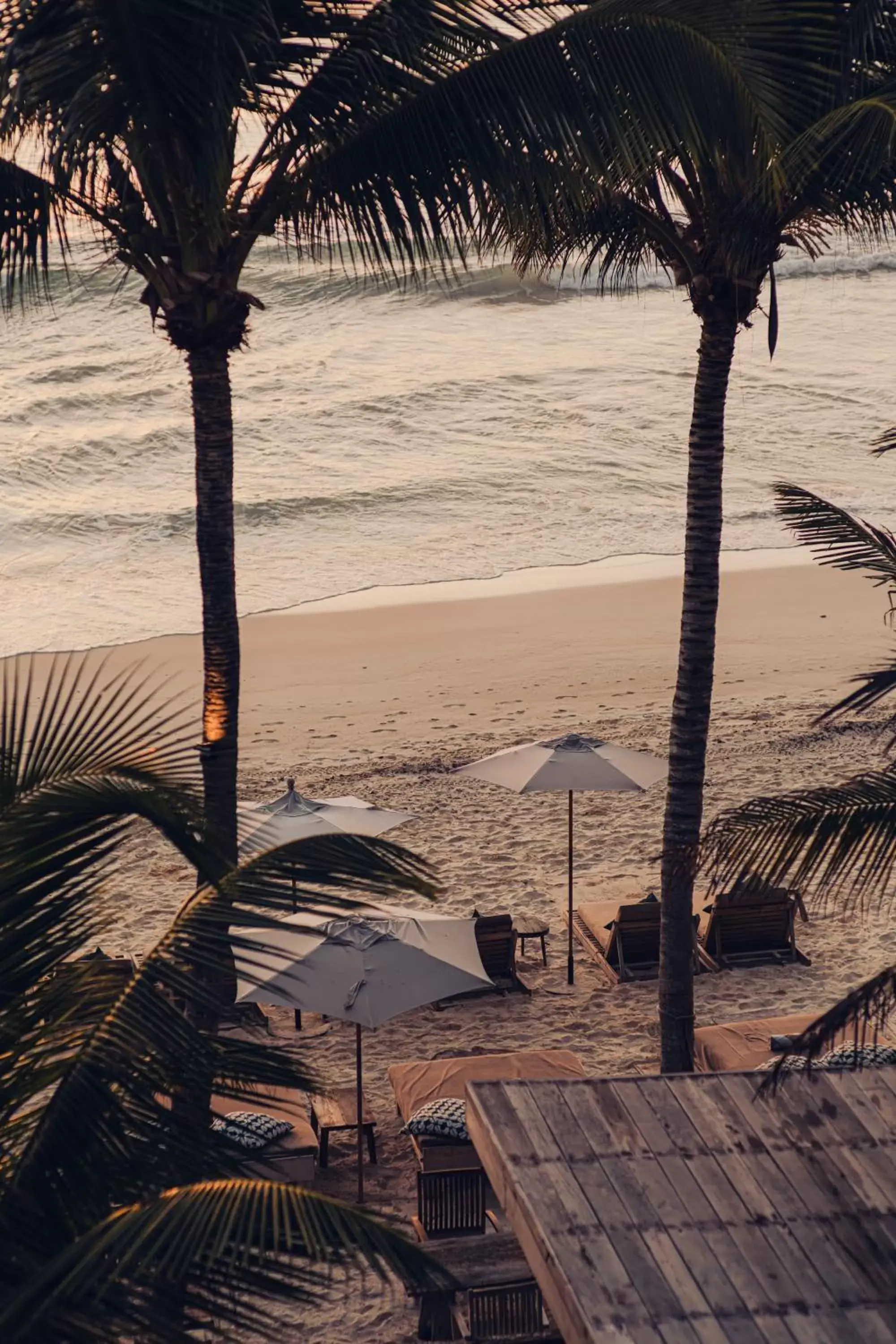 Beach in Chiringuito Tulum