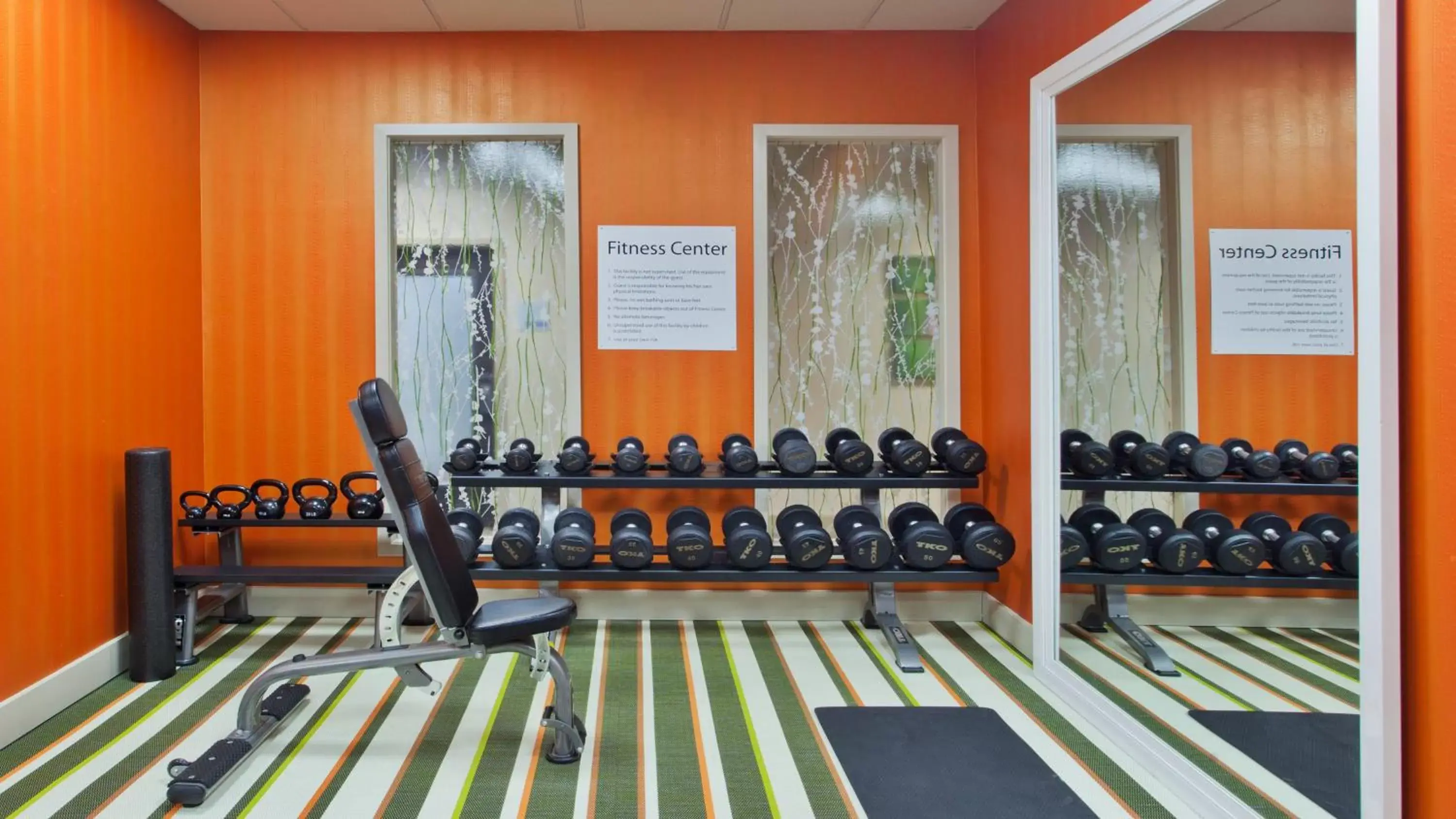 Fitness centre/facilities in Holiday Inn Express Atlanta Galleria-Ballpark Area by IHG Fitness centre/facilities in Holiday Inn Express Atlanta Galleria-Ballpark Area by IHG