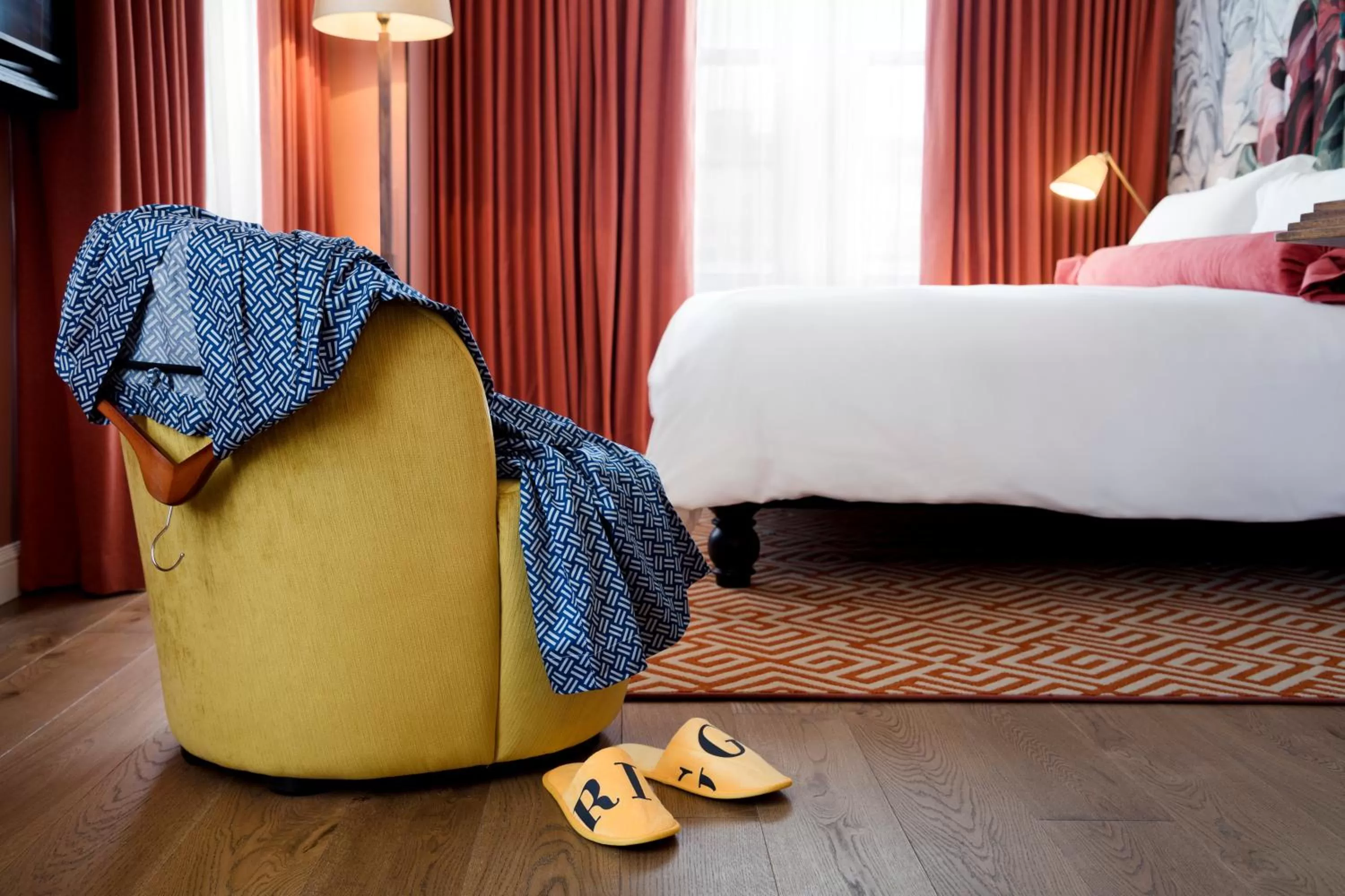 Photo of the whole room, Bed in Riggs Washington DC