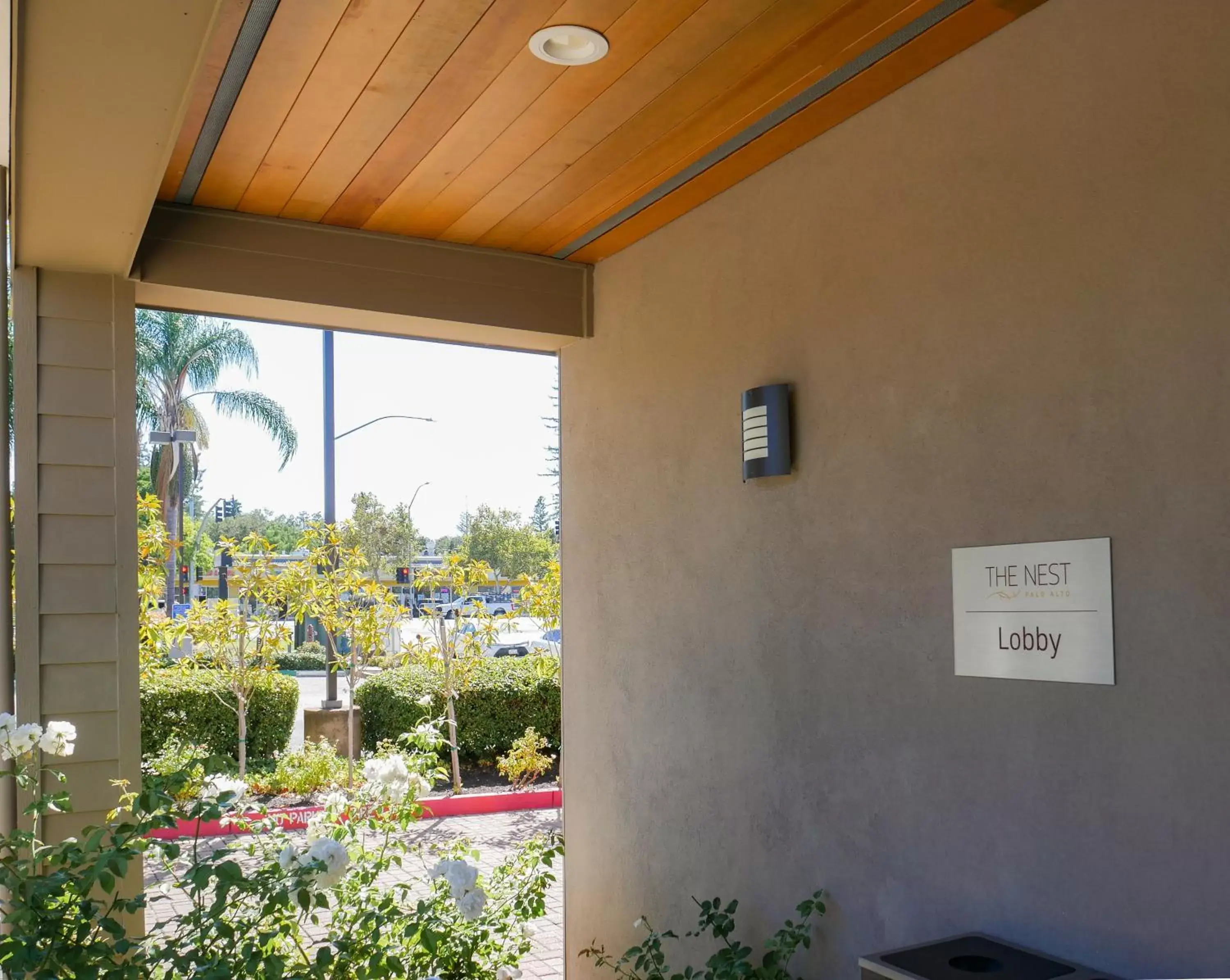 Lobby or reception in The Nest Hotel Palo Alto