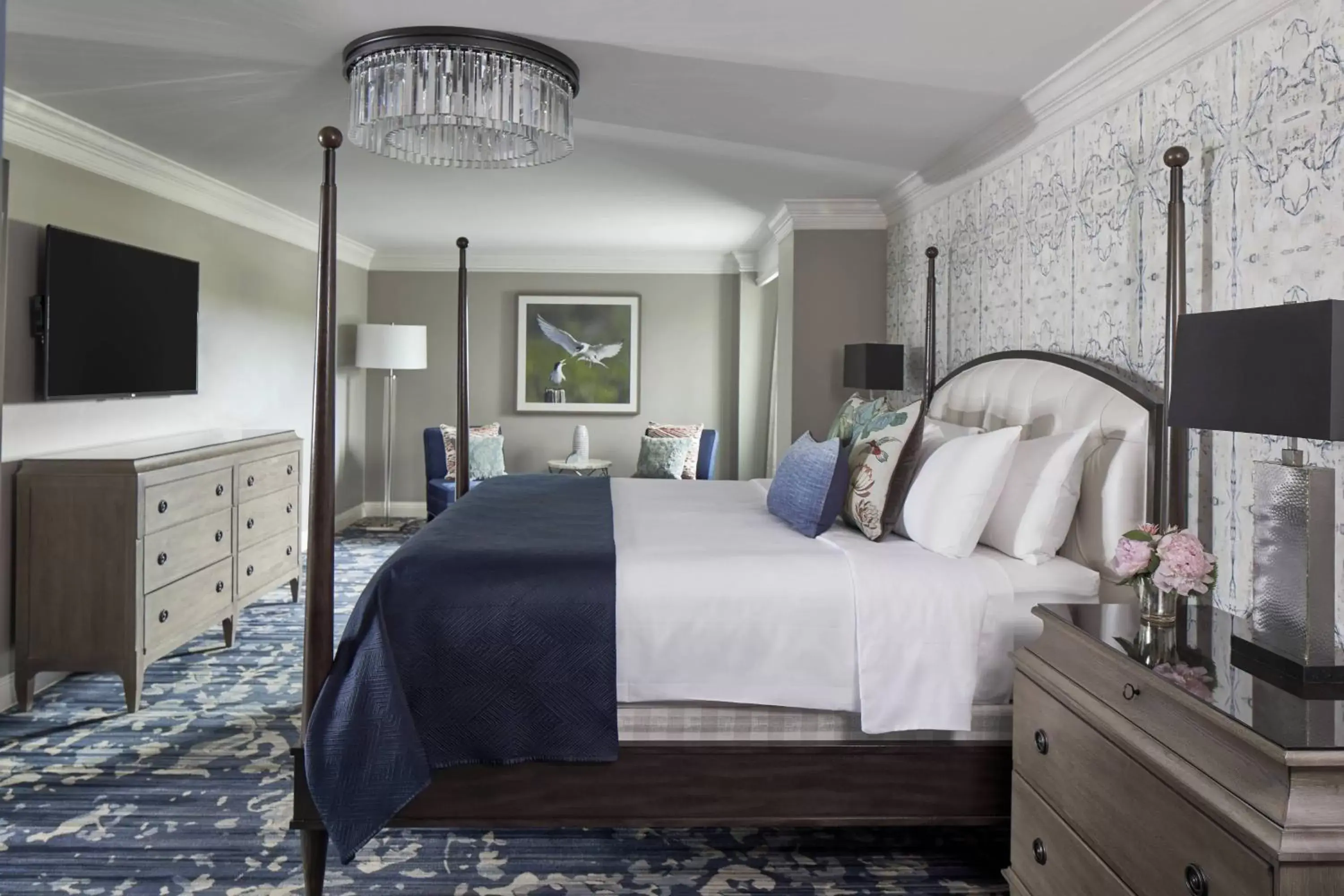Bedroom, Bed in The Grand Hotel Golf Resort & Spa, Autograph Collection