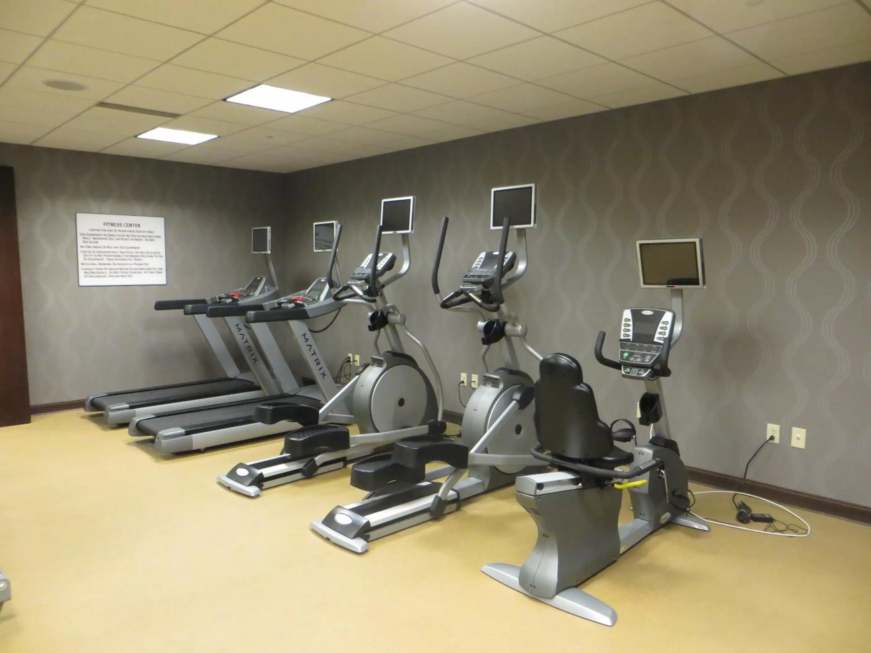 Fitness centre/facilities in The Moonrise Hotel
