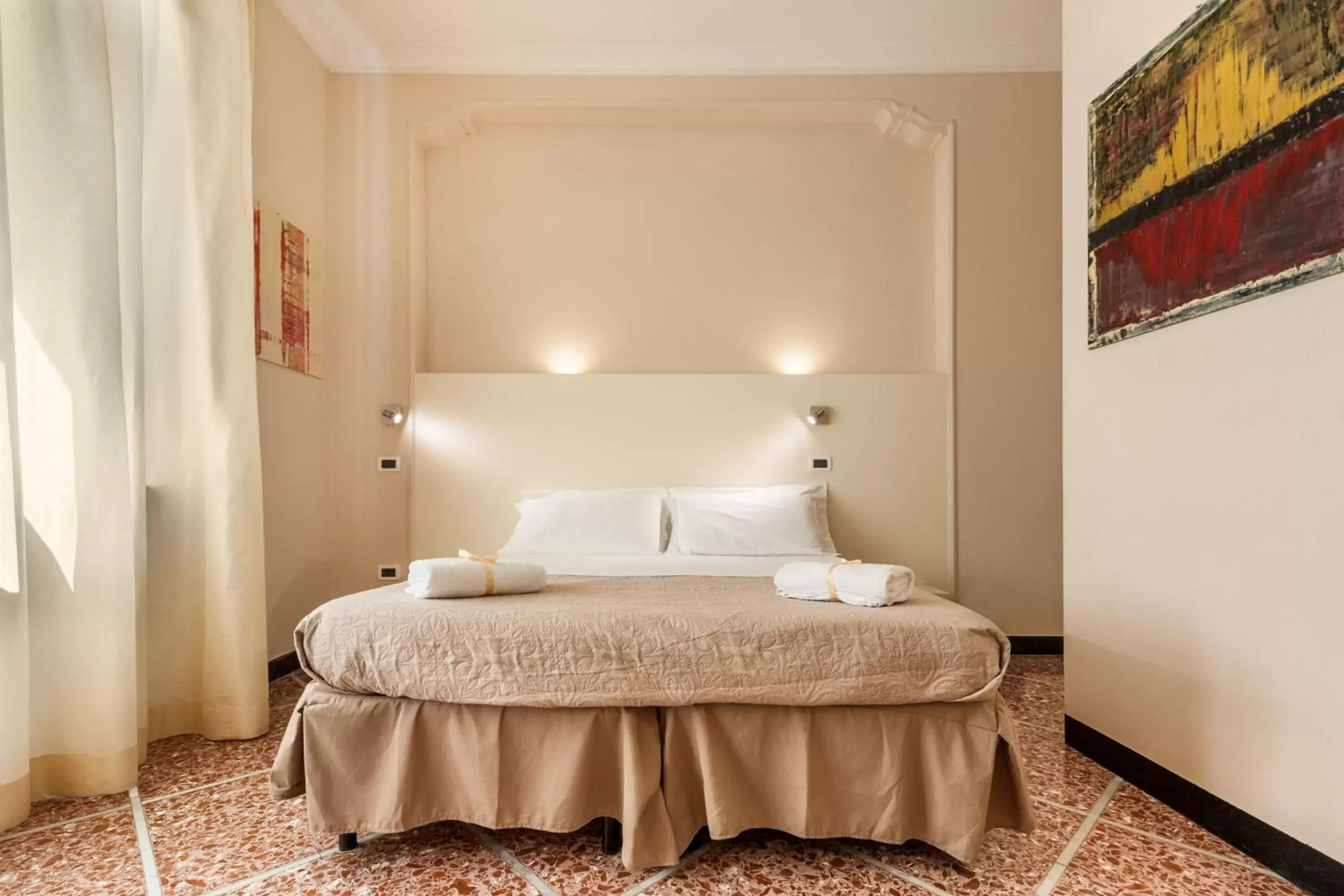 Bed in Lucca In Villa Elisa & Gentucca