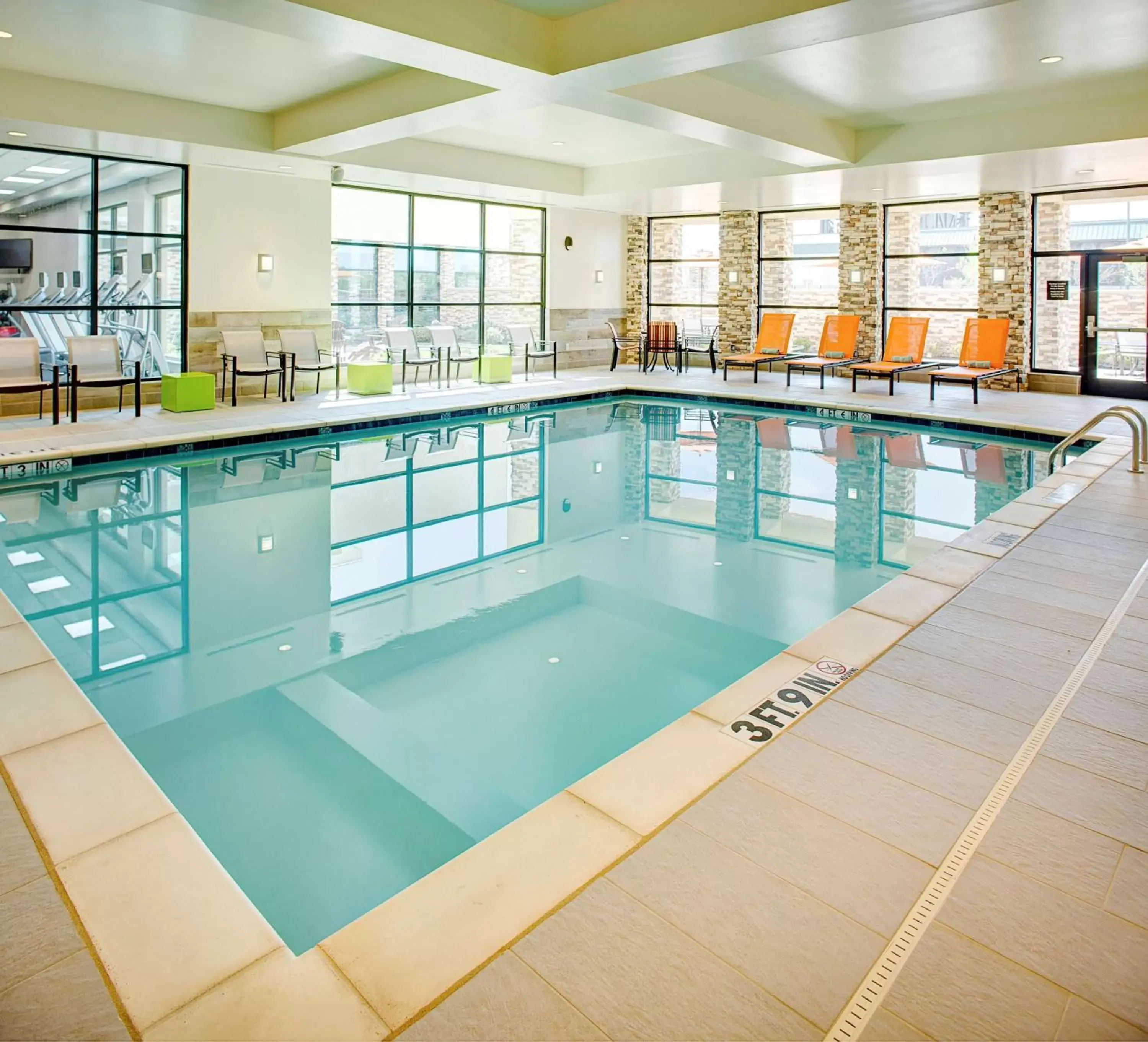 Pool view, Swimming Pool in Hilton Garden Inn Dallas/Arlington South