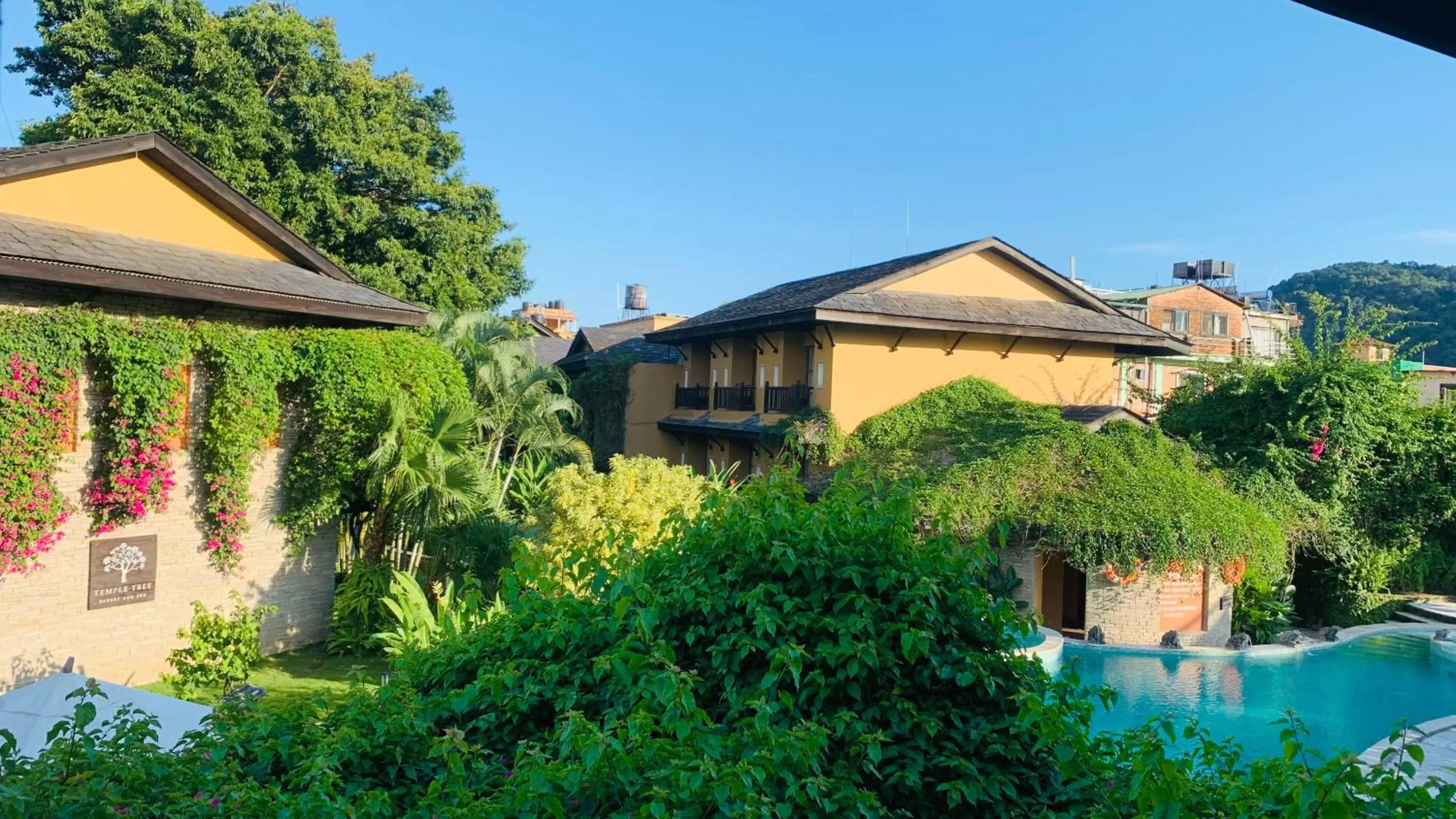 Property building in Temple Tree Resort & Spa, Pokhara