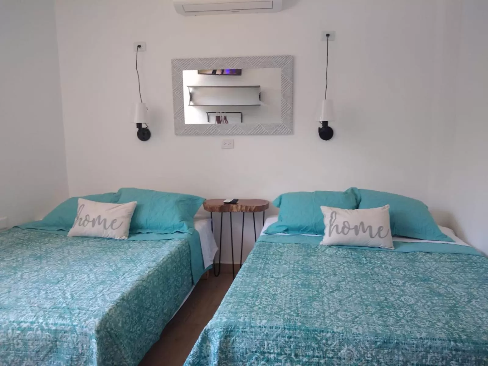 Bed in Garden Suites Comalcalco